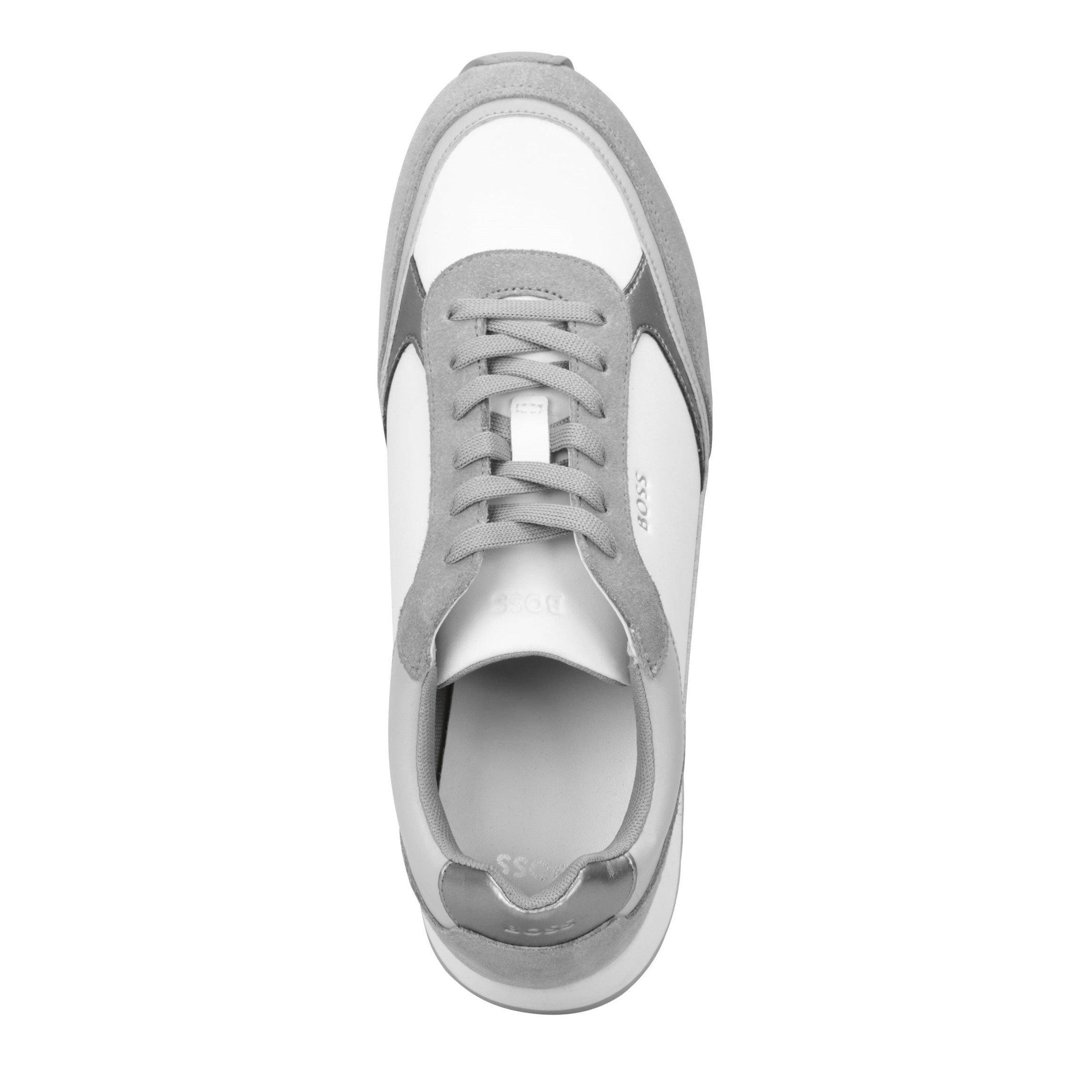 Medium Grey - Boss - Women's Kai Runner Trainers - 4