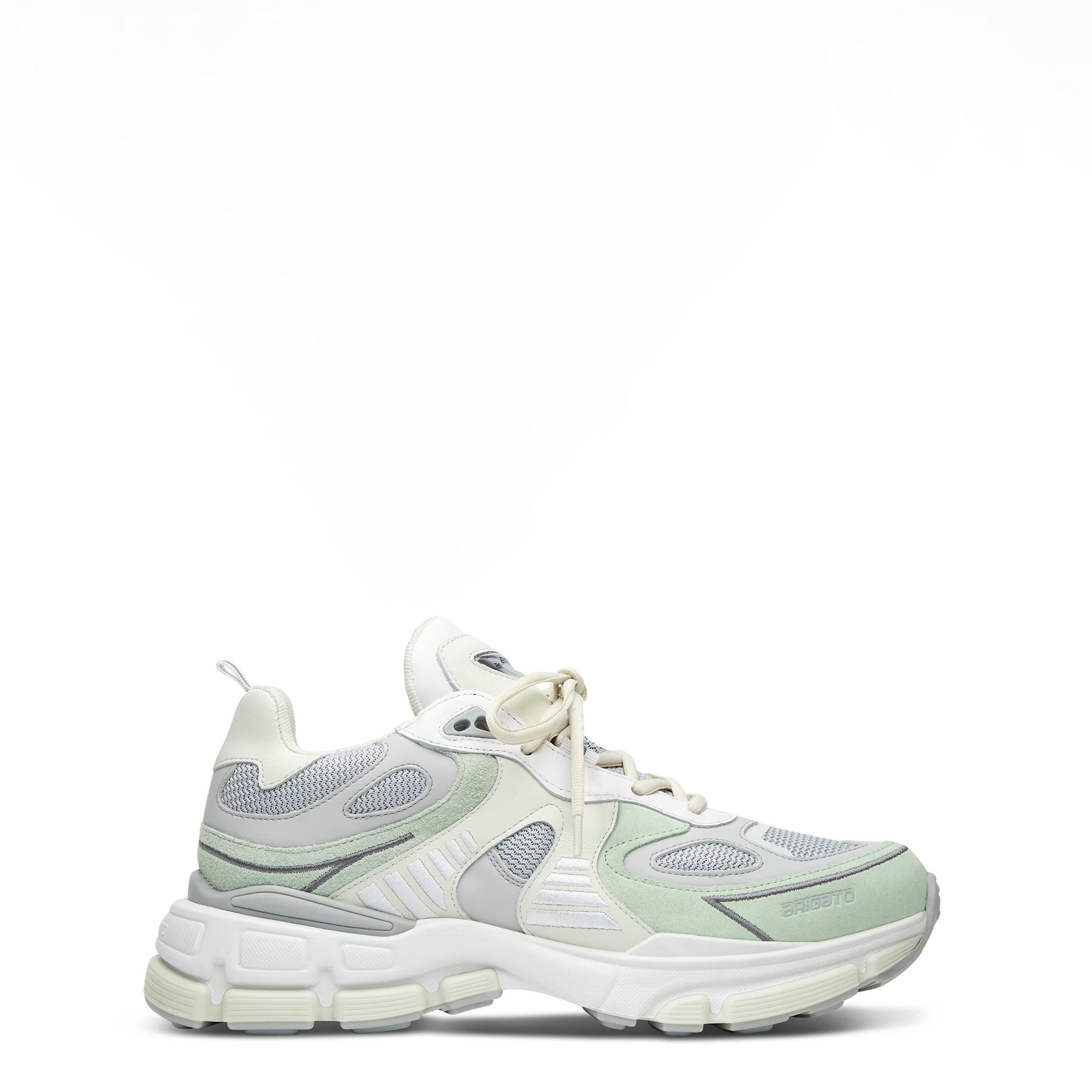 Axel Arigato Women's Sphere Trainers - Wht/Lght Green - Size 6.5 (40)