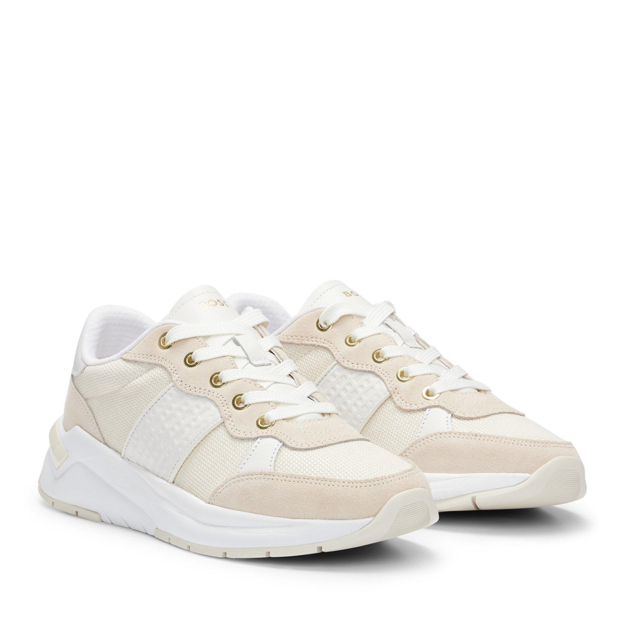 Open White - Boss - Women's Skylar Sleek Stylish Trainers - 3