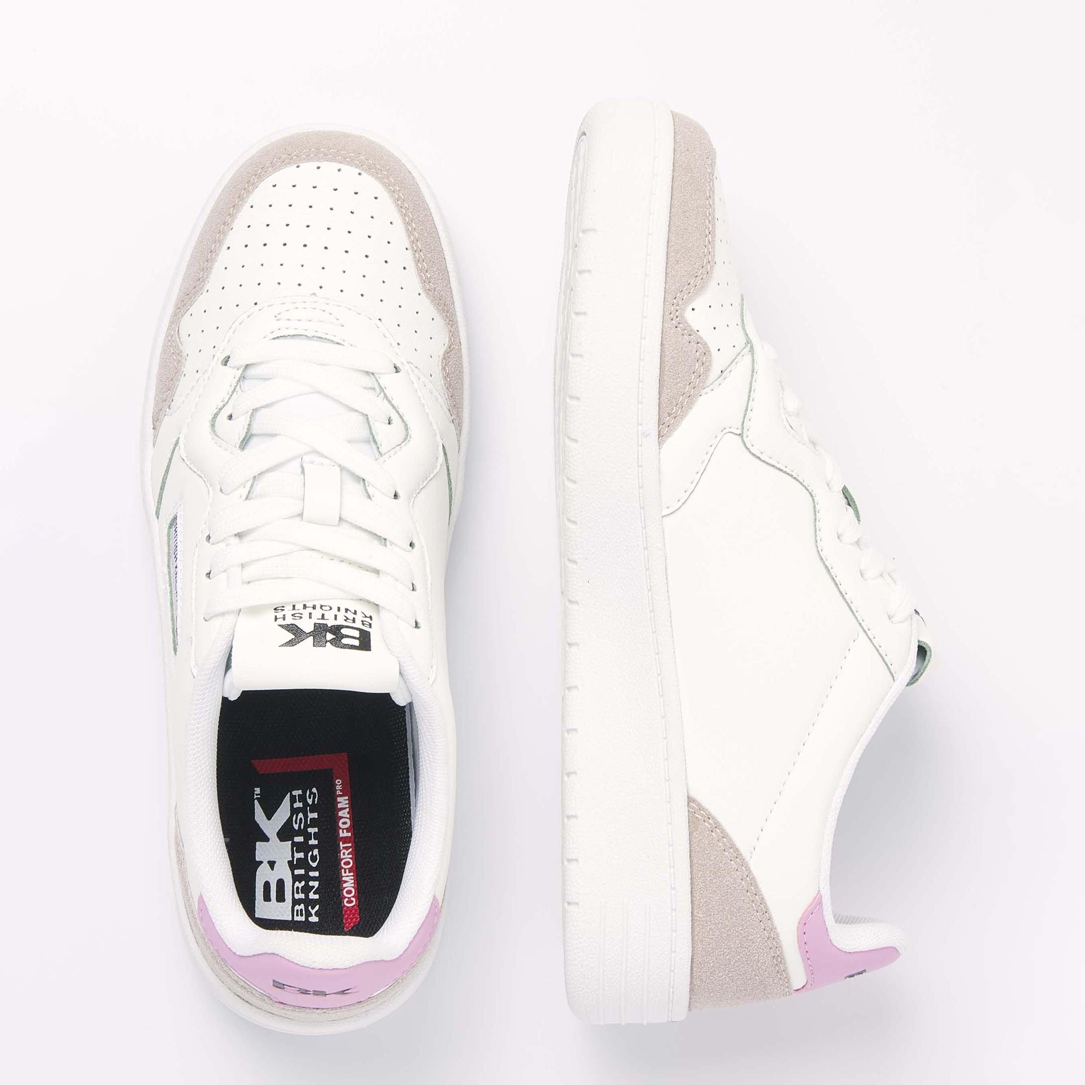 Blanc/Rose - British Knights - Low-Top Trainers - 5