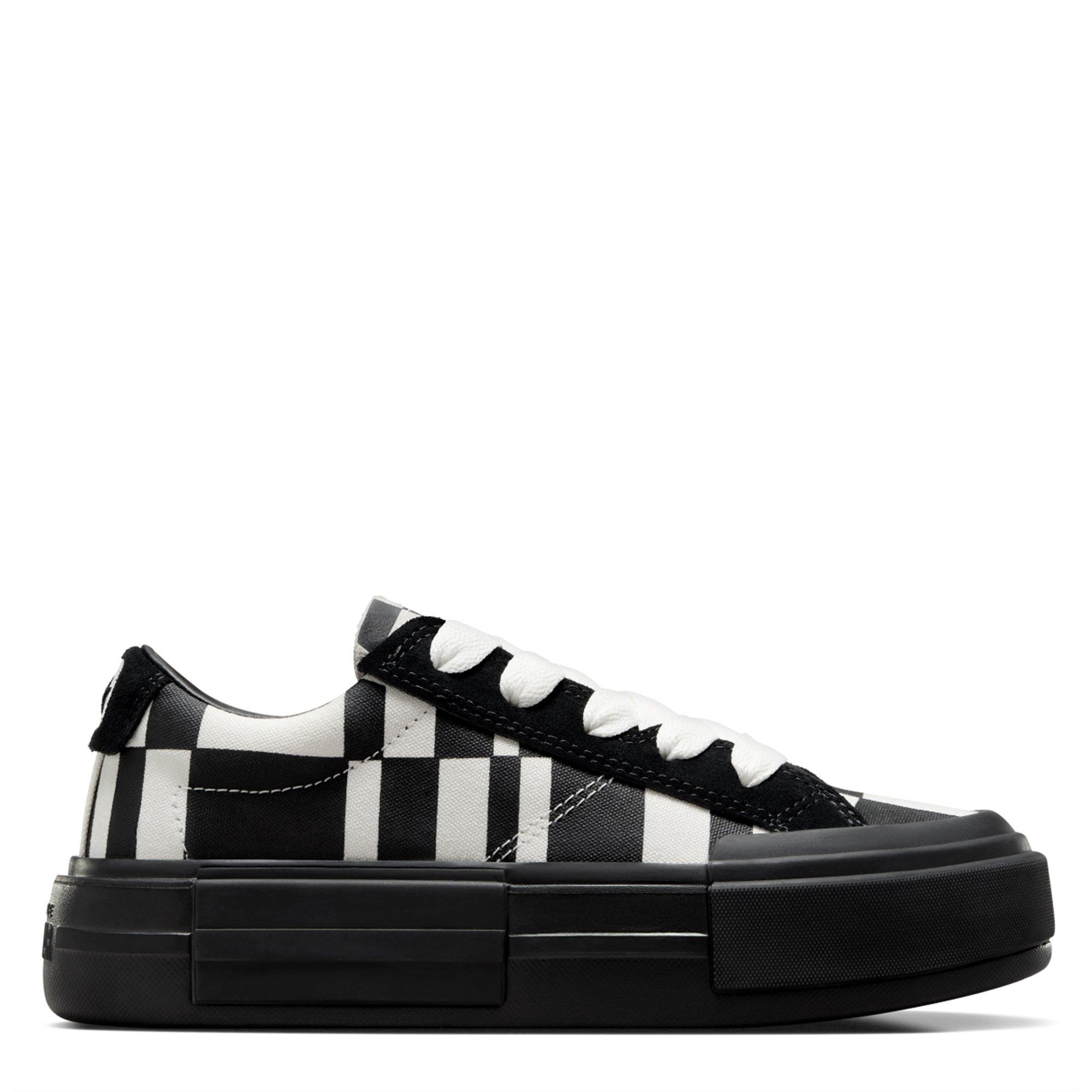 Blk/Egret/Blk - Converse - Chuck Taylor All Star Cruise Checkered Shoes - 1