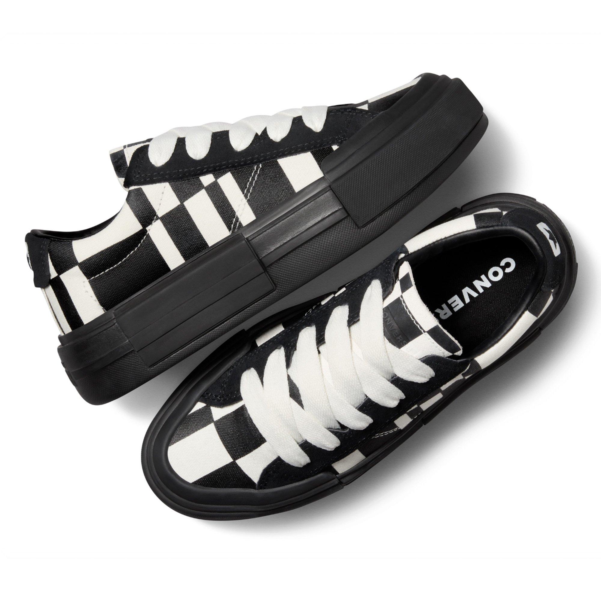 Blk/Egret/Blk - Converse - Chuck Taylor All Star Cruise Checkered Shoes - 5