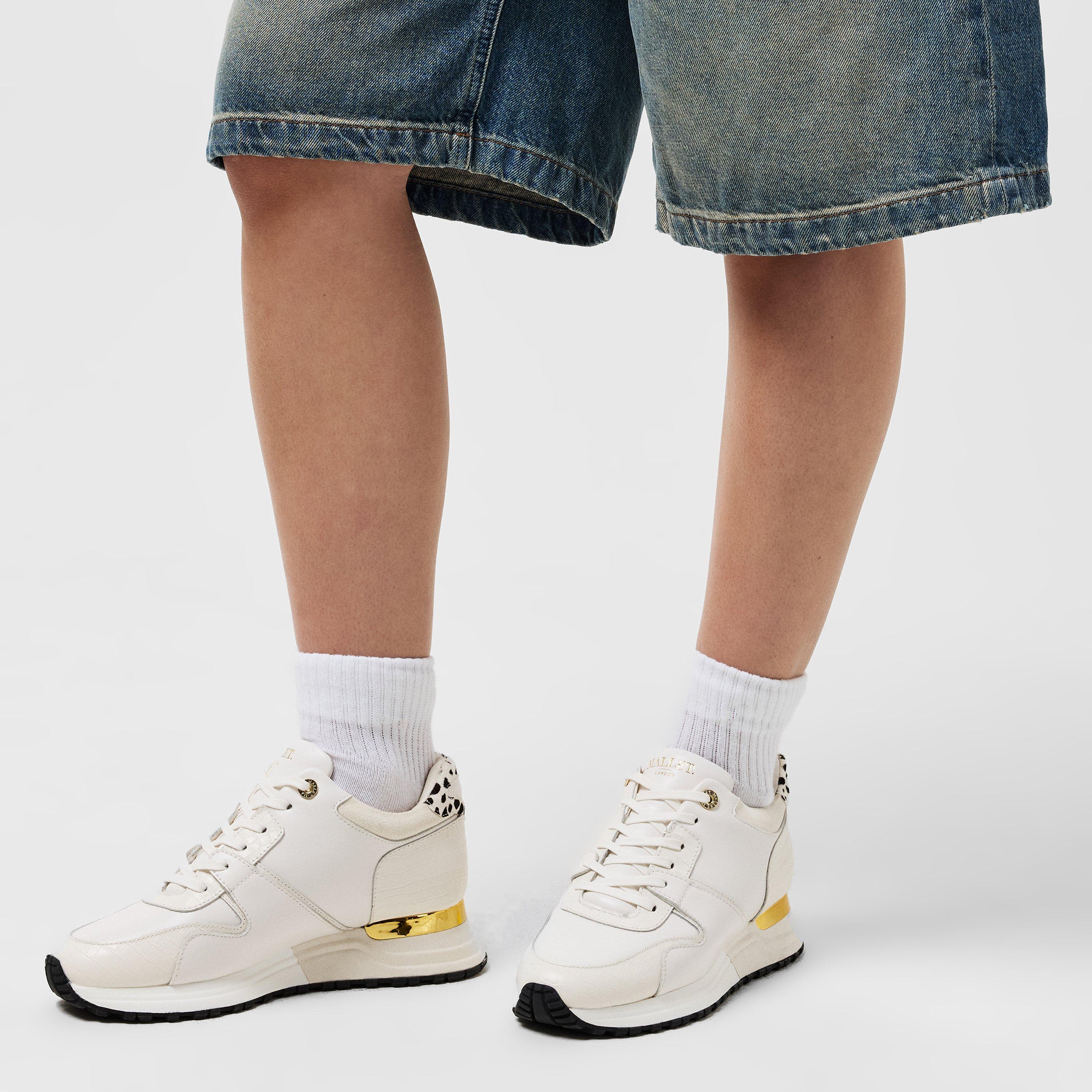White/Gold - Mallet - Almorah Sneakers - 3