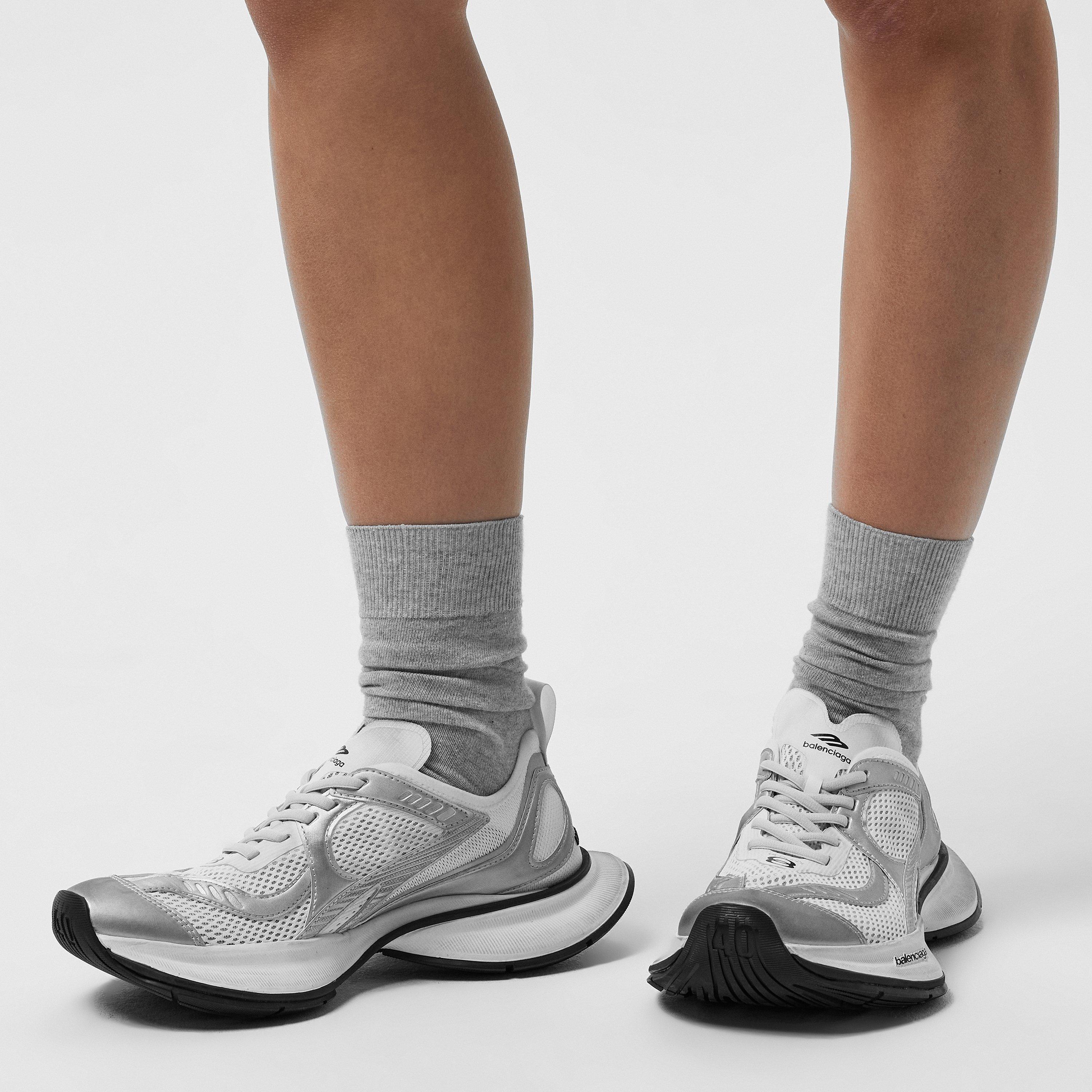 White/Silver - Balenciaga - Circuit Runners - 3