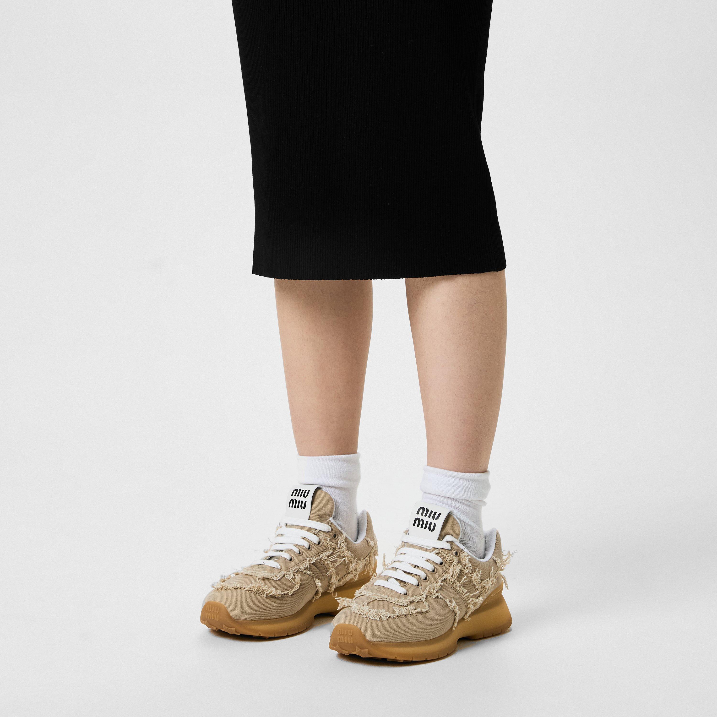 Coloniale Denim - Miu Miu - Denim Sneakers - 3