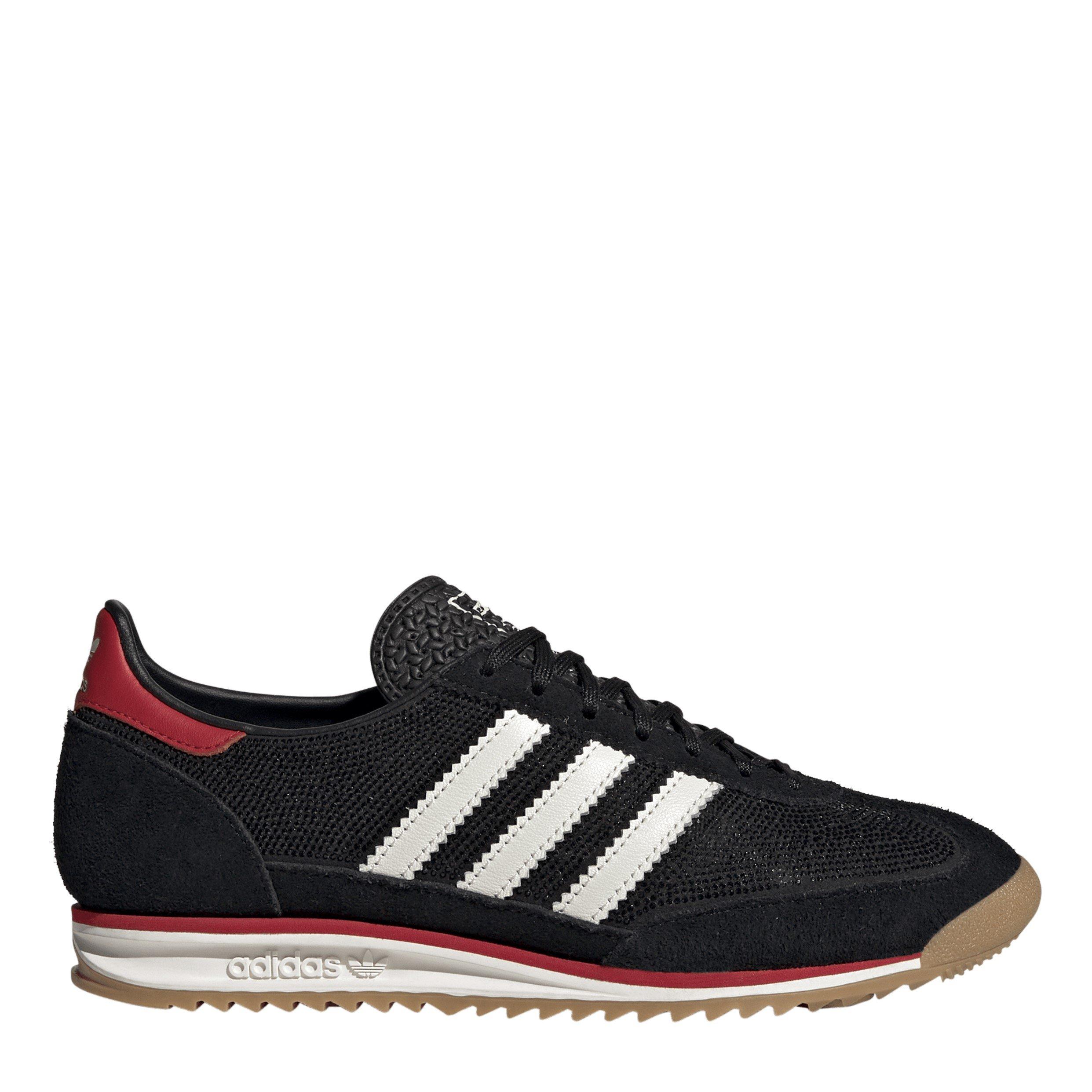 adidas Originals Sl72 Shoes - Black/Off White - Size 7 (40.7)