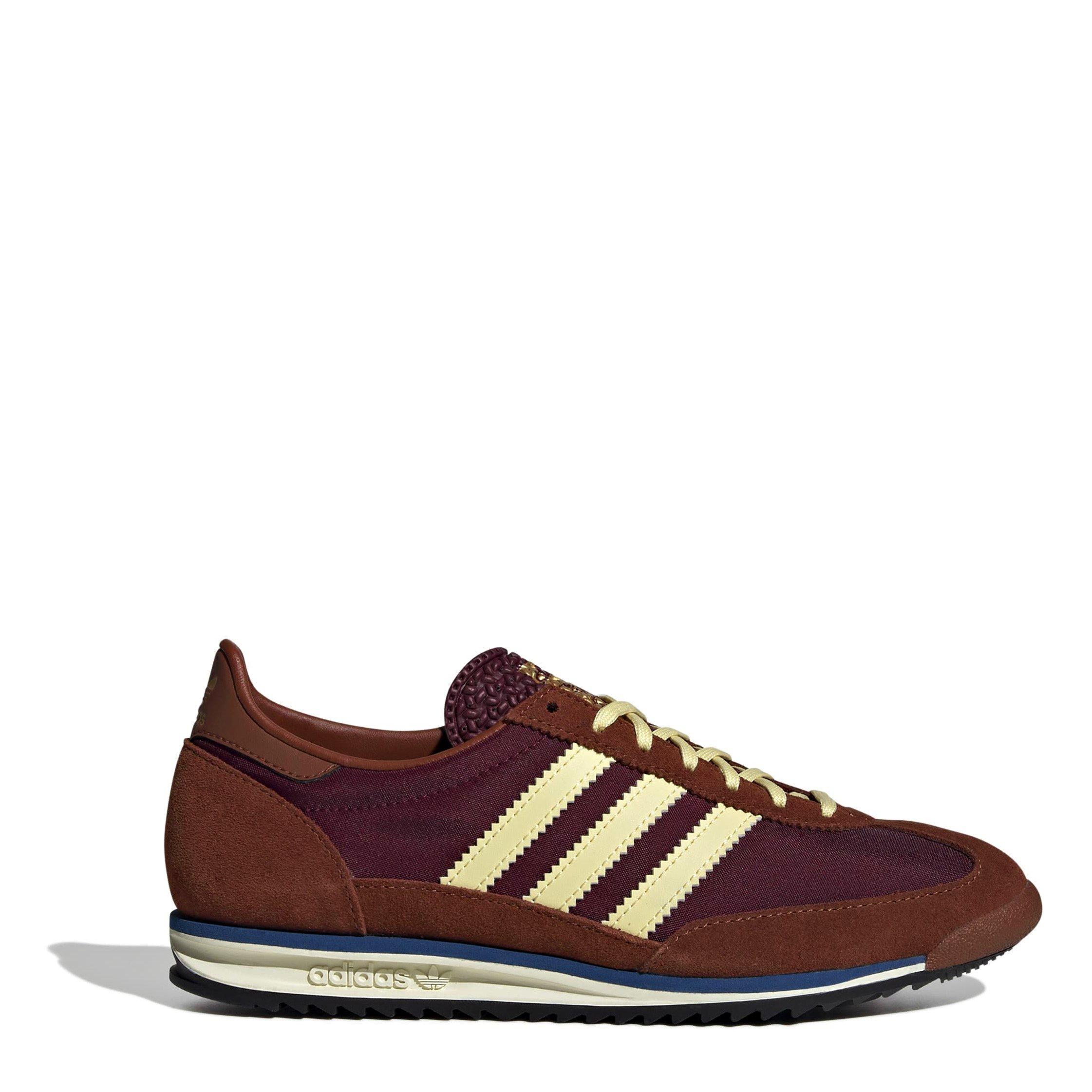 adidas Originals Sl72 Shoes - Maroon/Brown - Size 7 (40.7)