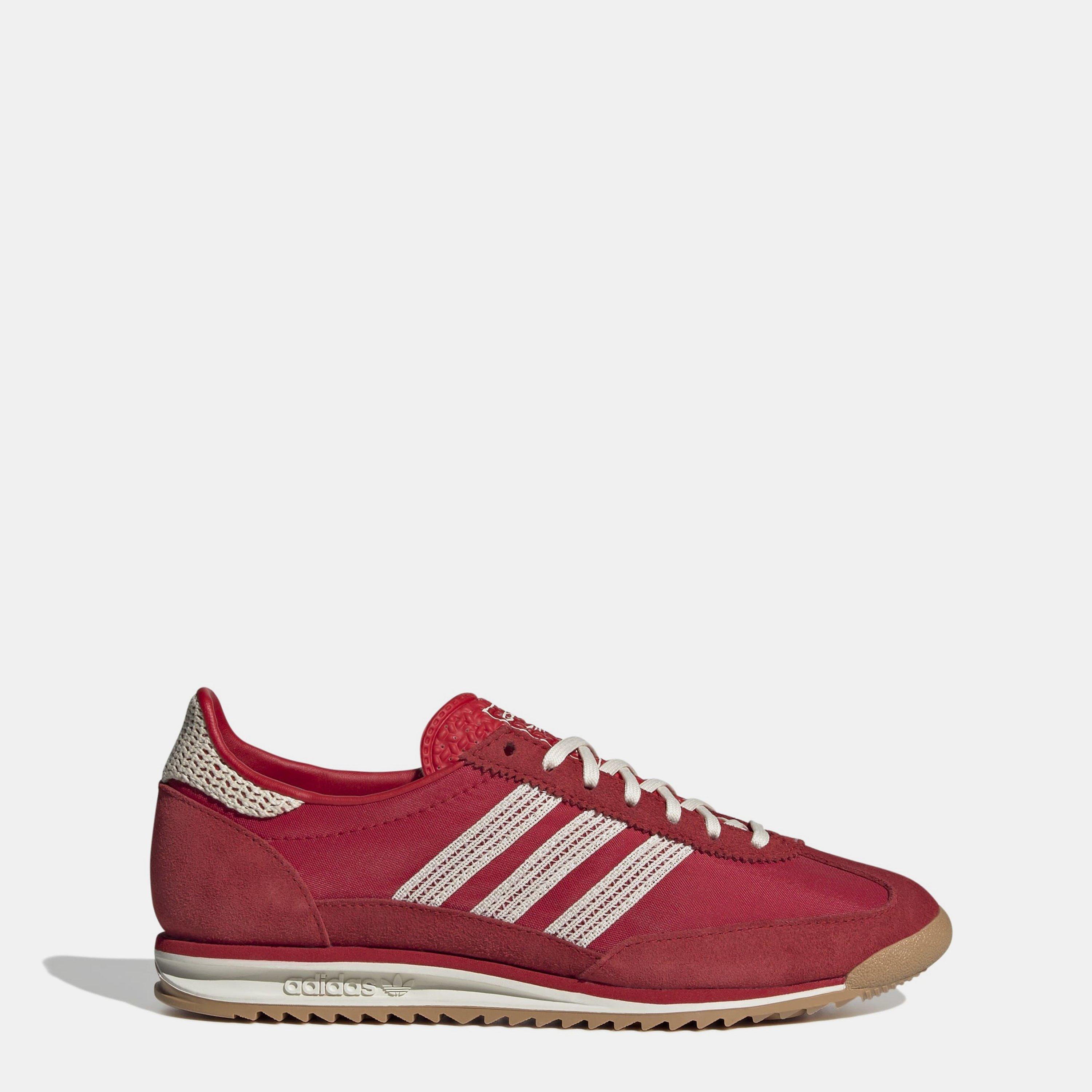 adidas Originals Sl72 Shoes - Red/Crochet - Size 5 (38)