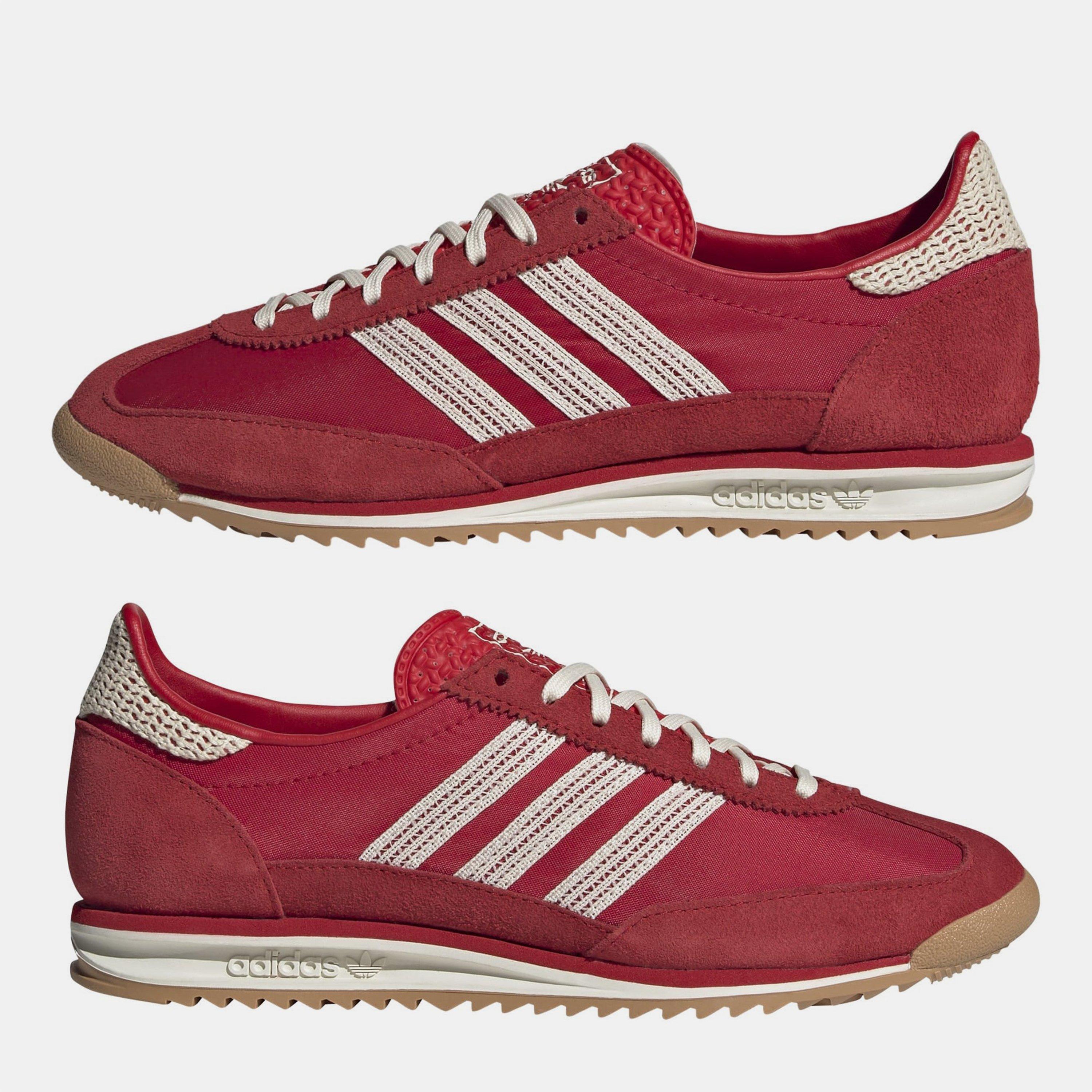Red/Crochet - adidas Originals - Sl72 Shoes - 9