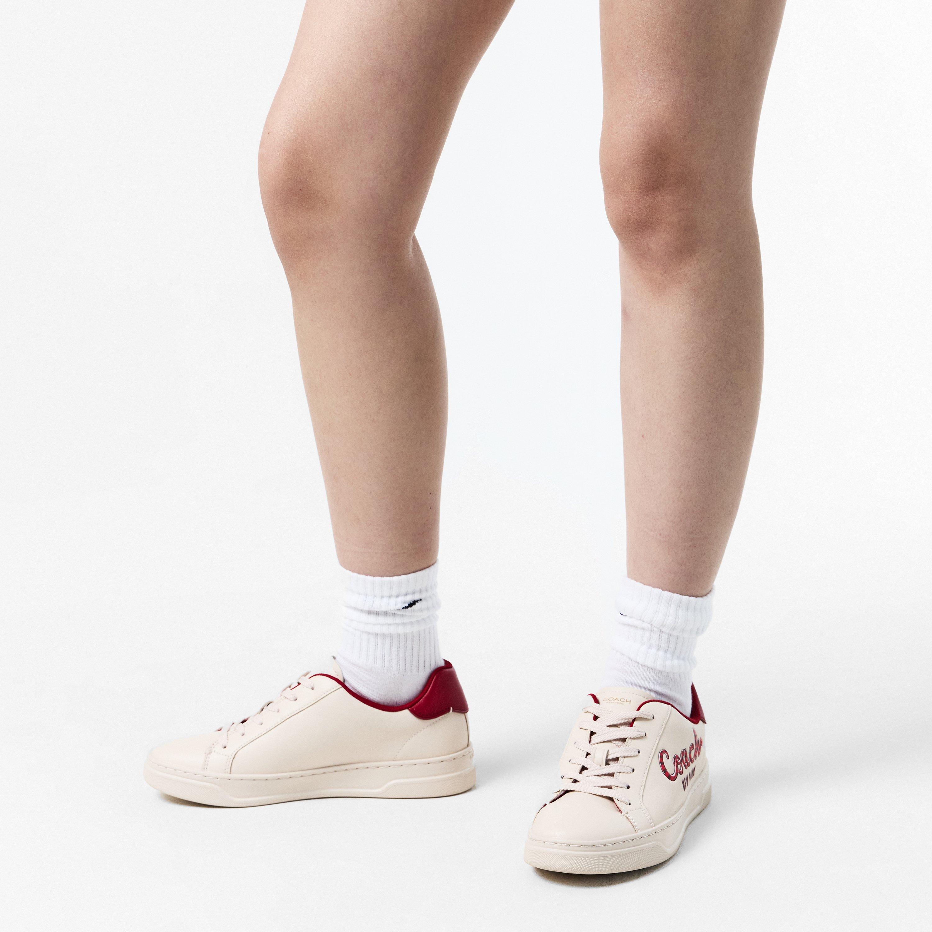 White - Coach - Lowline Luxe Sneakers - 2