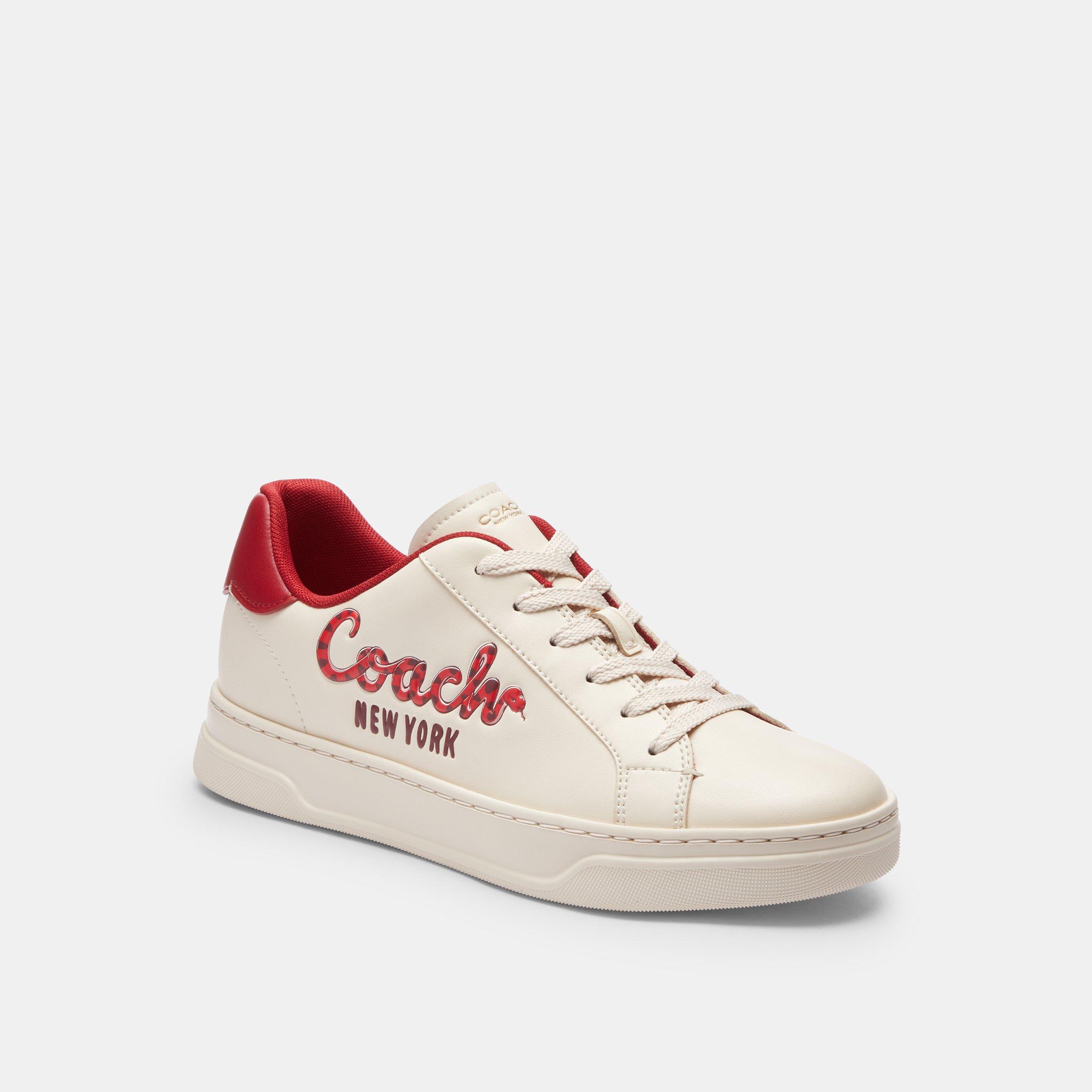 White - Coach - Lowline Luxe Sneakers - 3