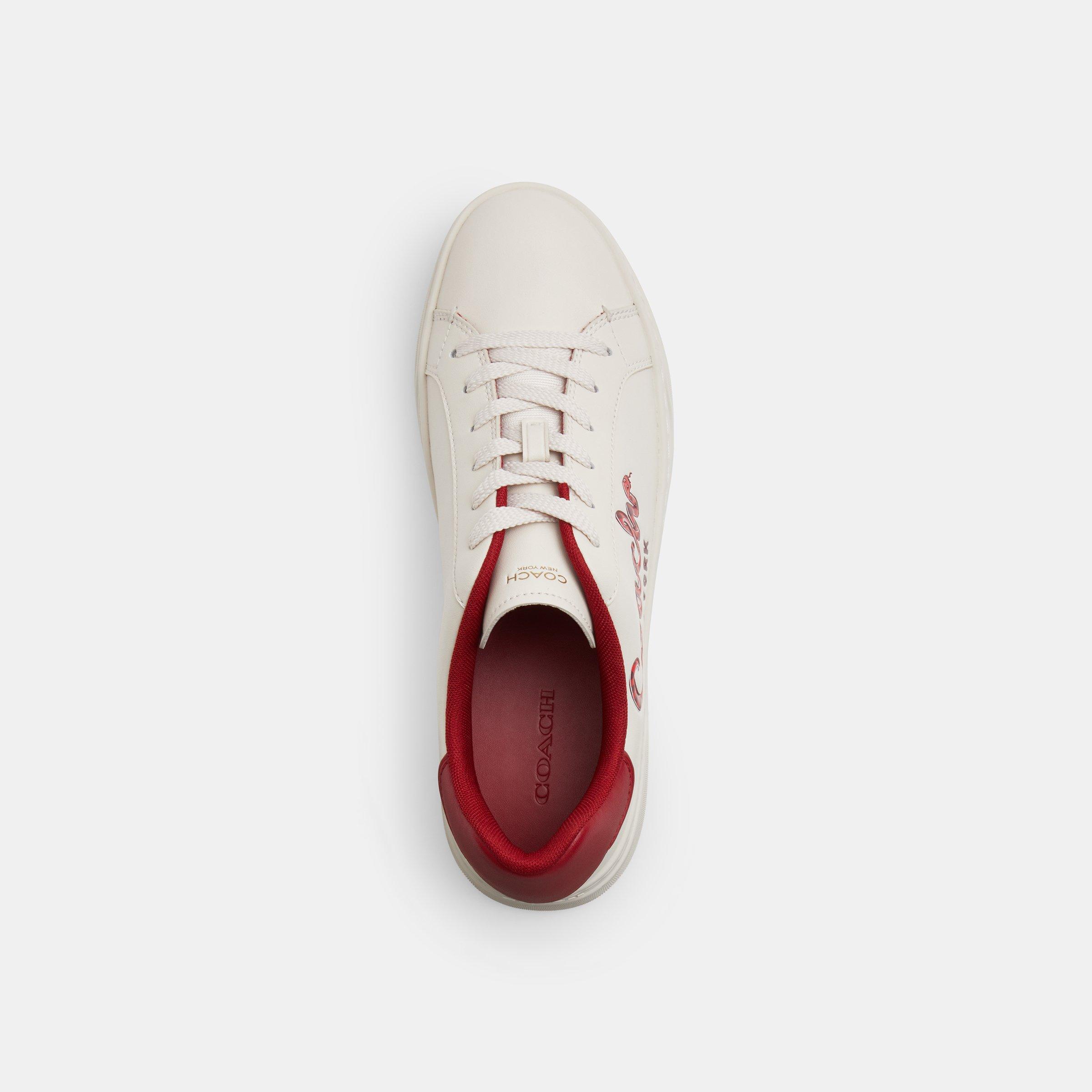 White - Coach - Lowline Luxe Sneakers - 4
