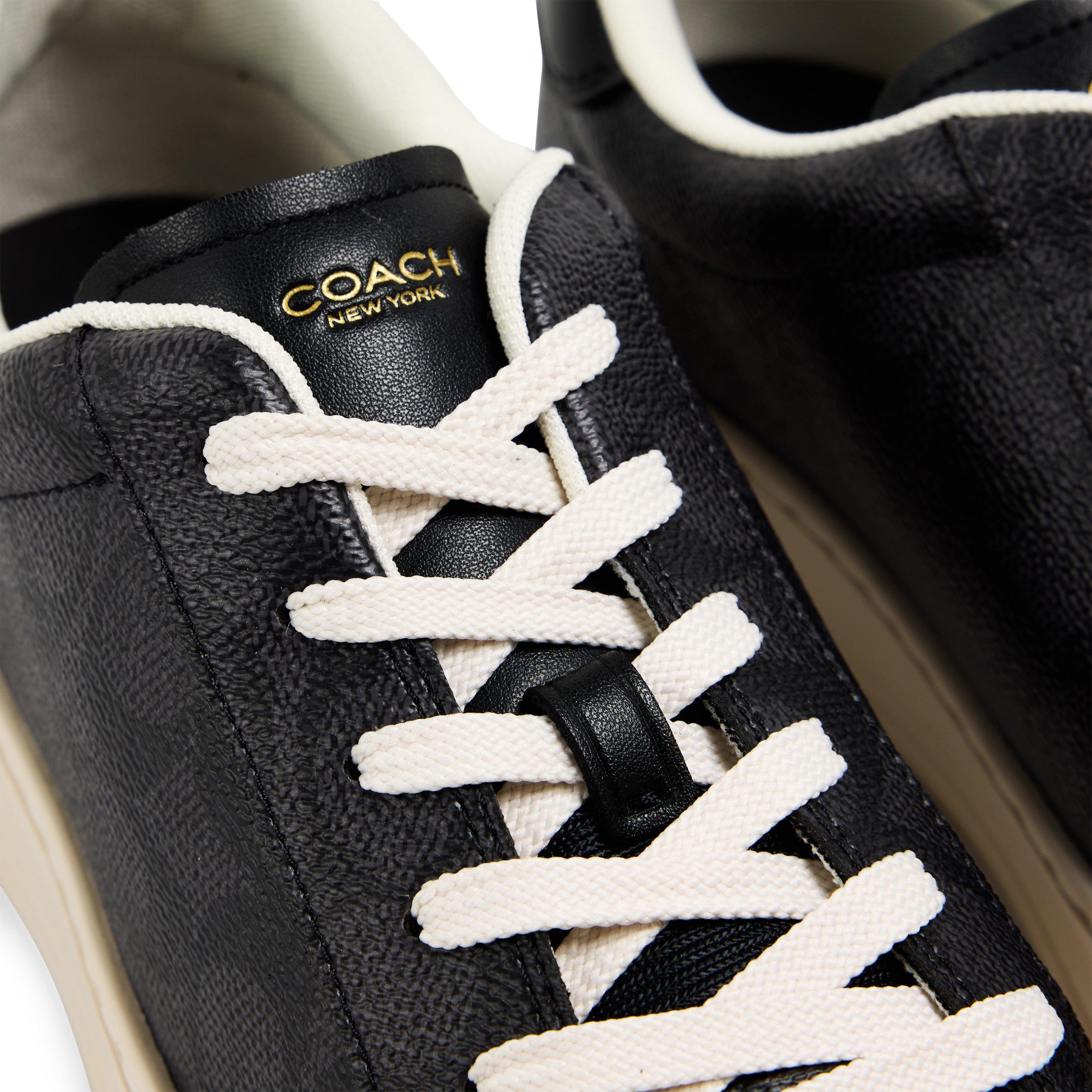 Canvas Char Blk - Coach - Lowline Luxe Sneakers - 3