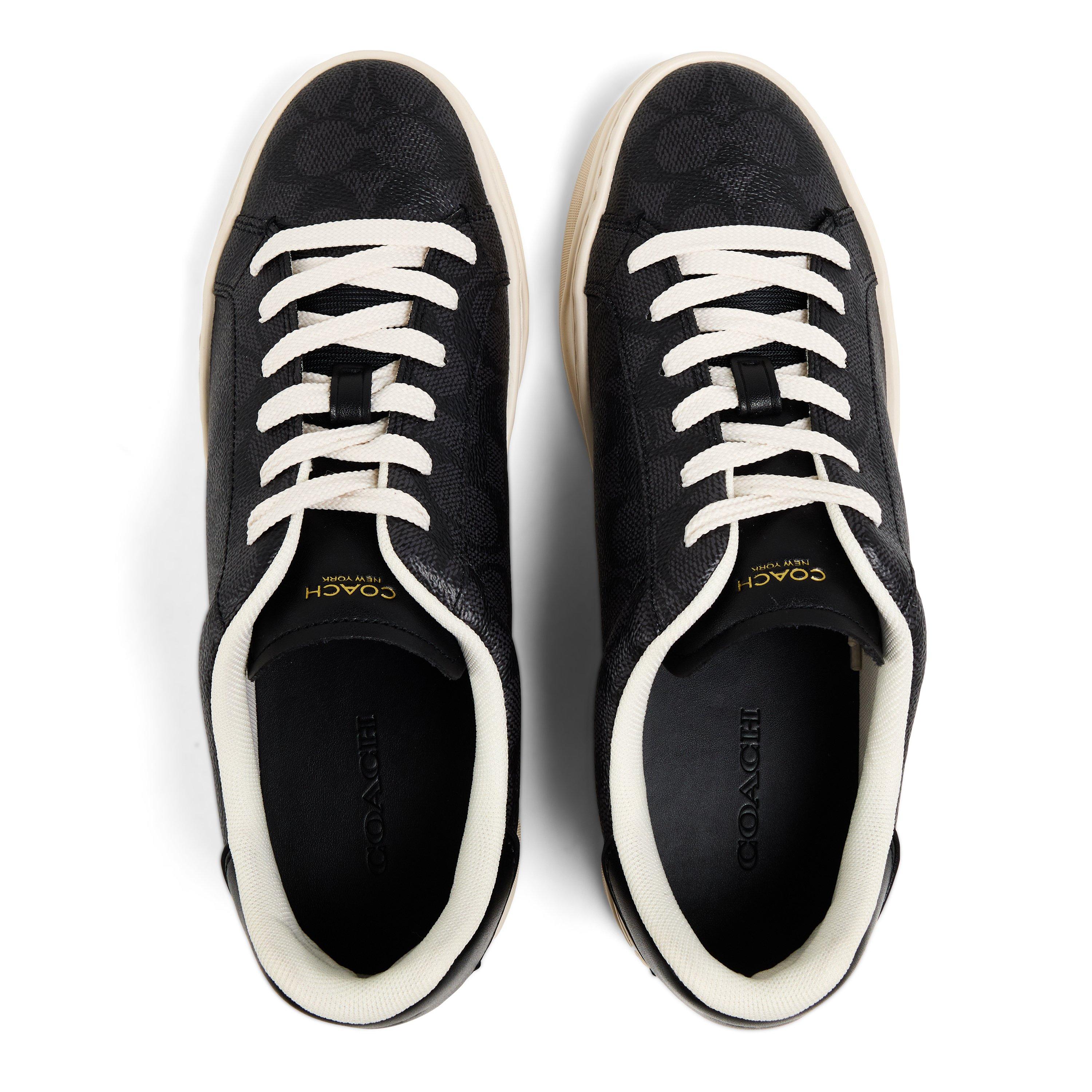 Canvas Char Blk - Coach - Lowline Luxe Sneakers - 4