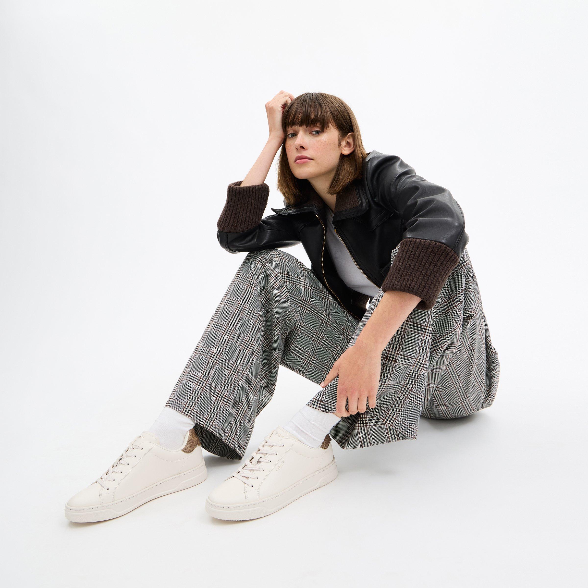 Chalk Brown Sig - Coach - Lowline Luxe Sneakers - 5
