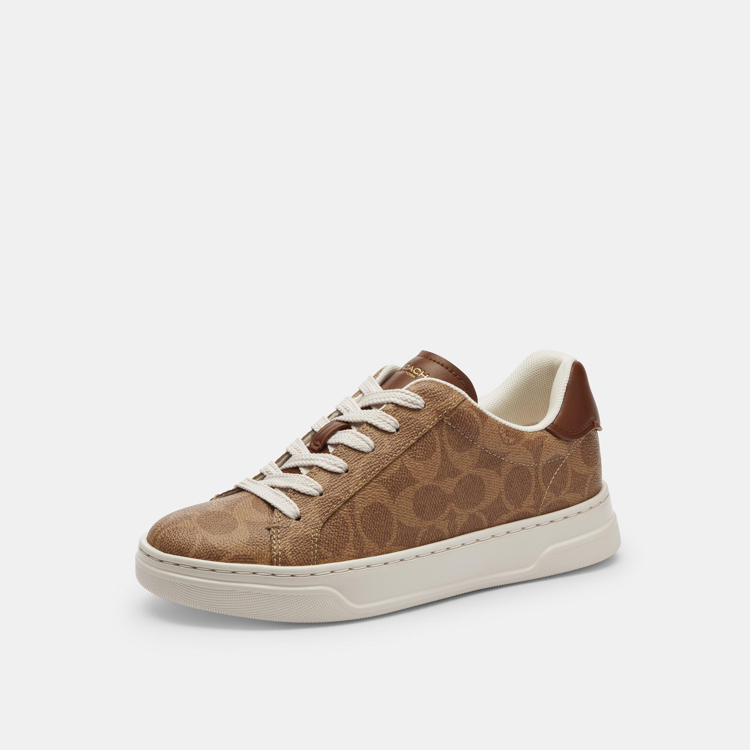 Brown Signature - Coach - Lowline Luxe Sneakers - 2
