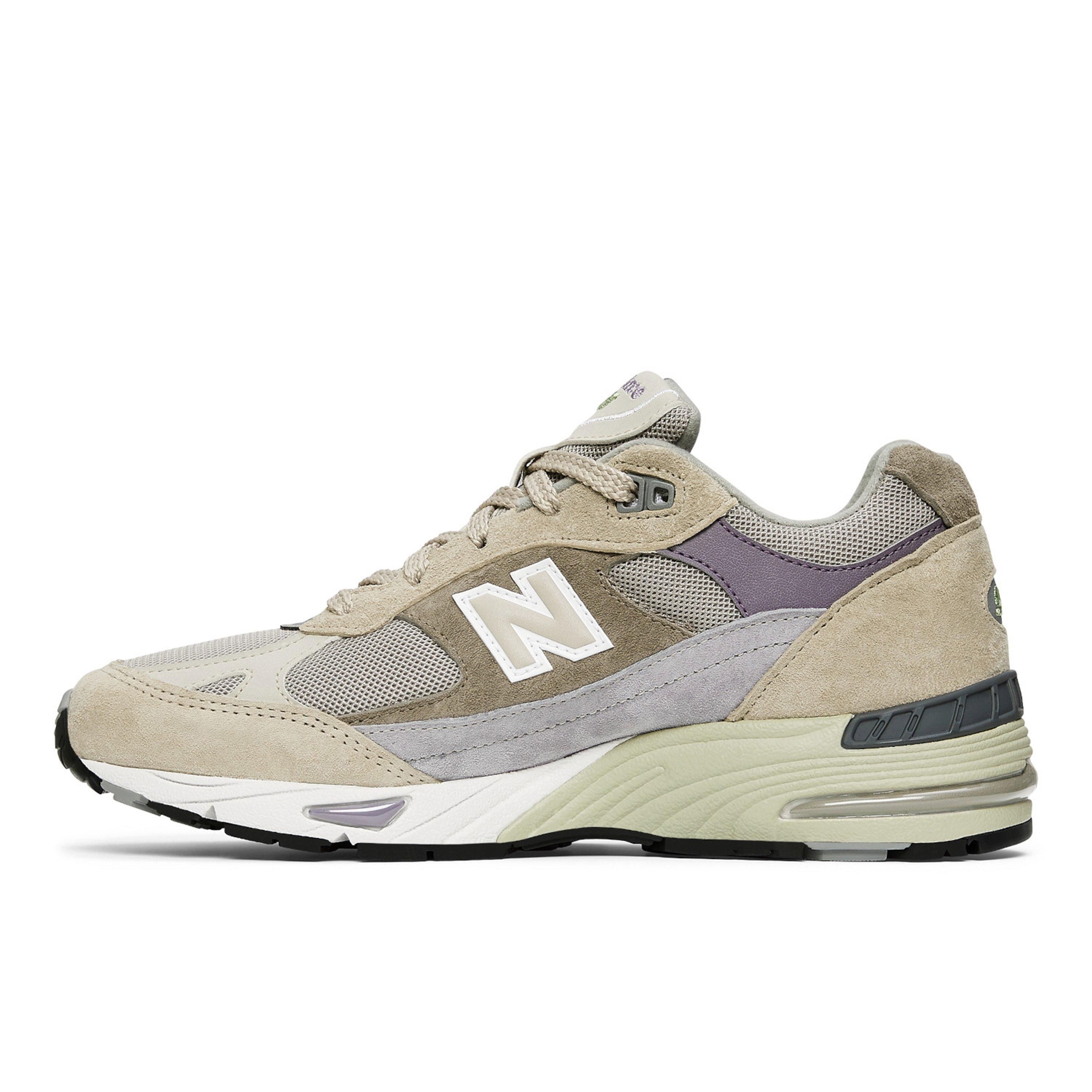Beige - New Balance - New Balance 991 Womens Trainers - 3