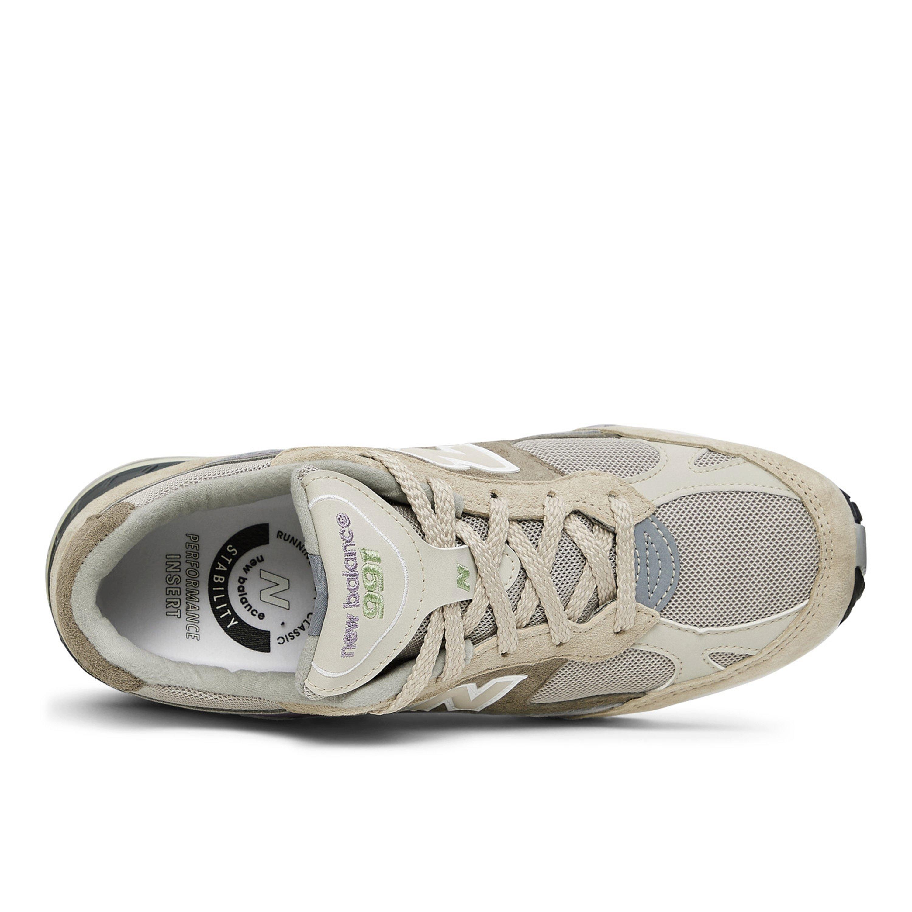 Beige - New Balance - New Balance 991 Womens Trainers - 4