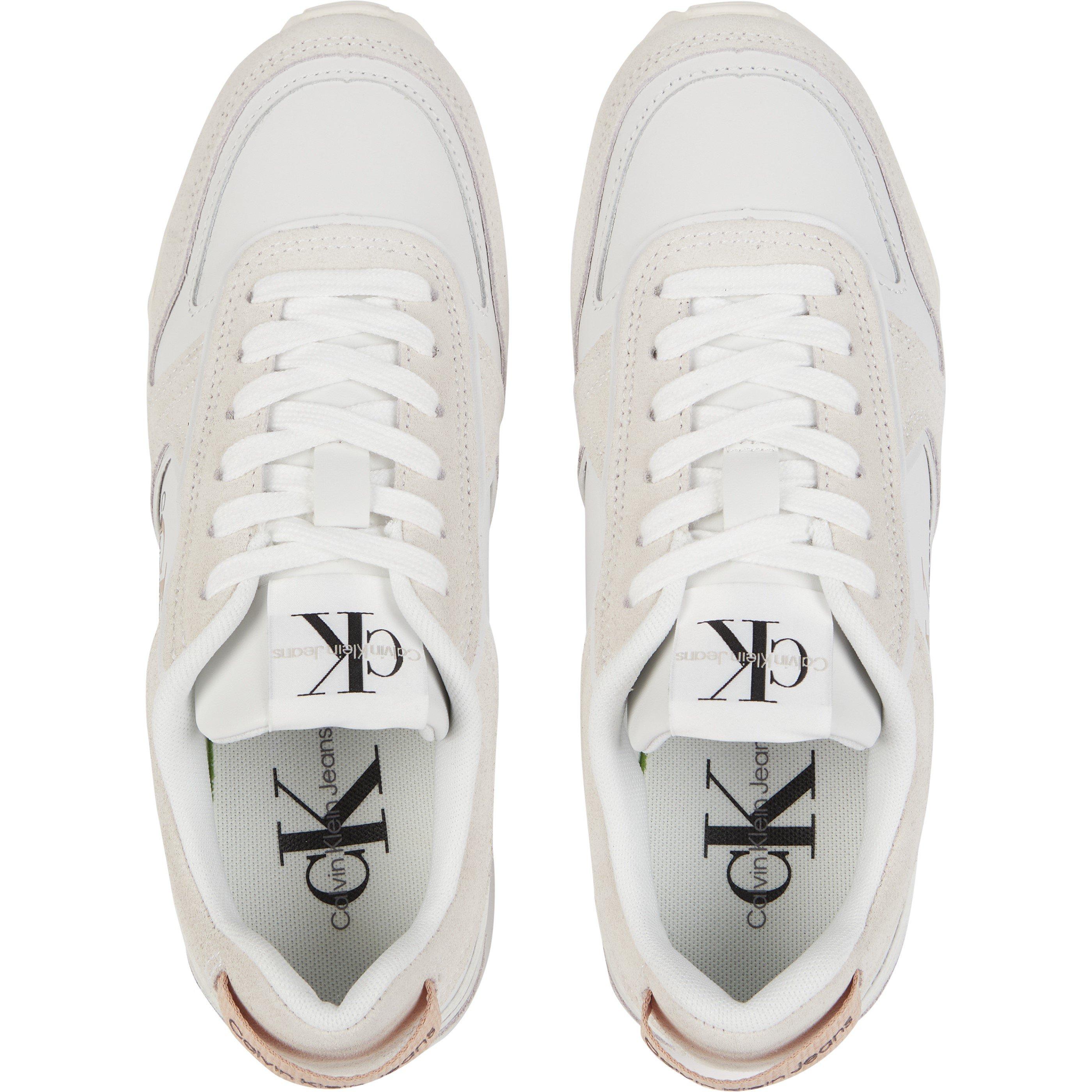 Bijela - Calvin Klein Jeans - Toothy Irregular Lines Runners - 3