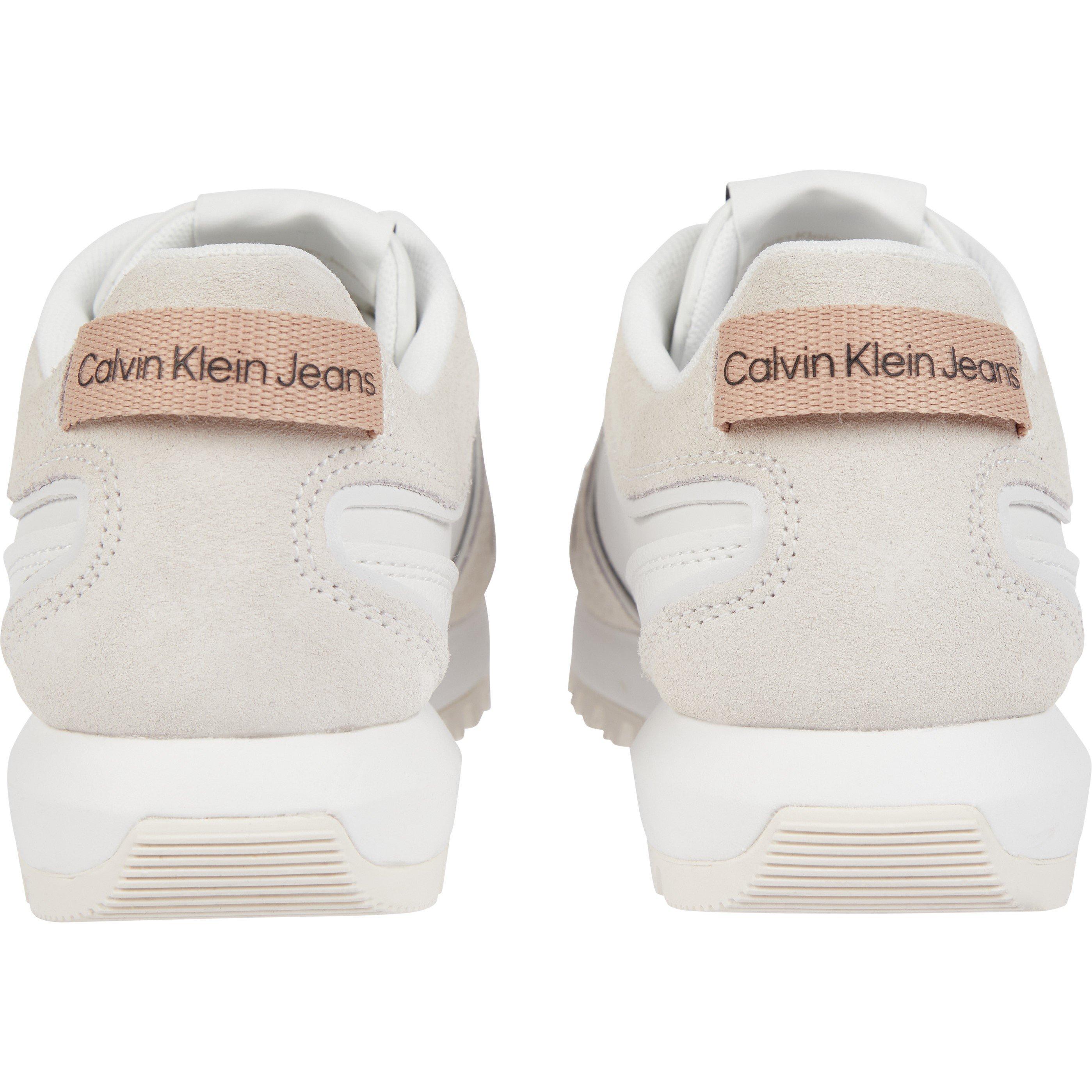 Bijela - Calvin Klein Jeans - Toothy Irregular Lines Runners - 4