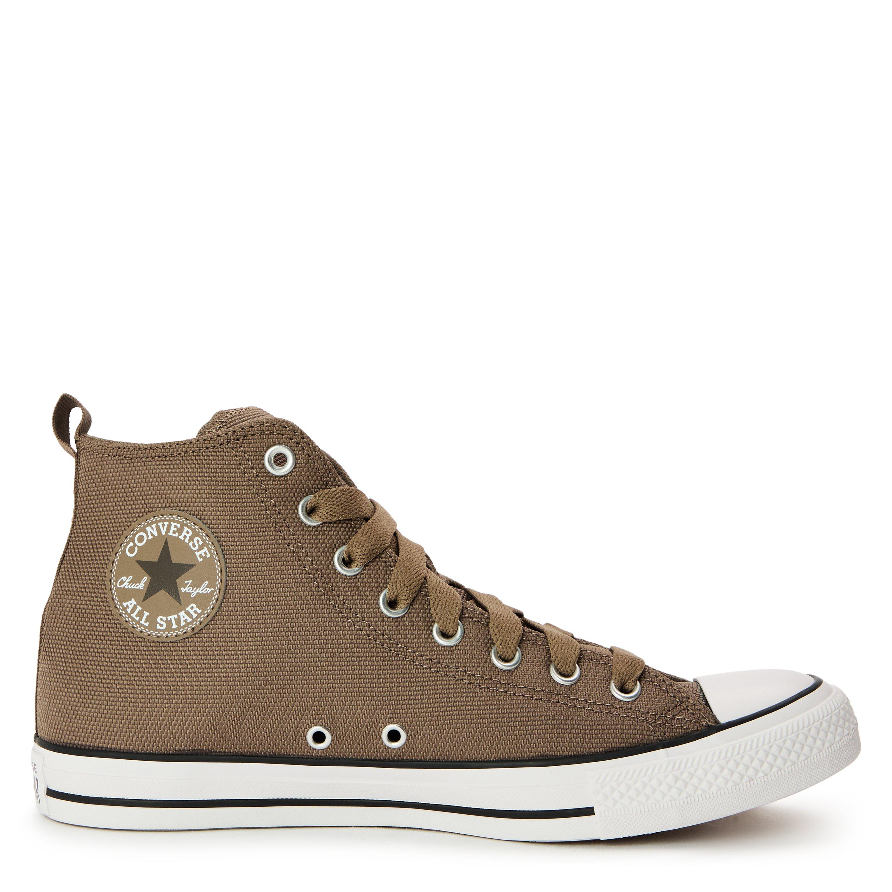 мъжко 's Canvas High-Top Trainers