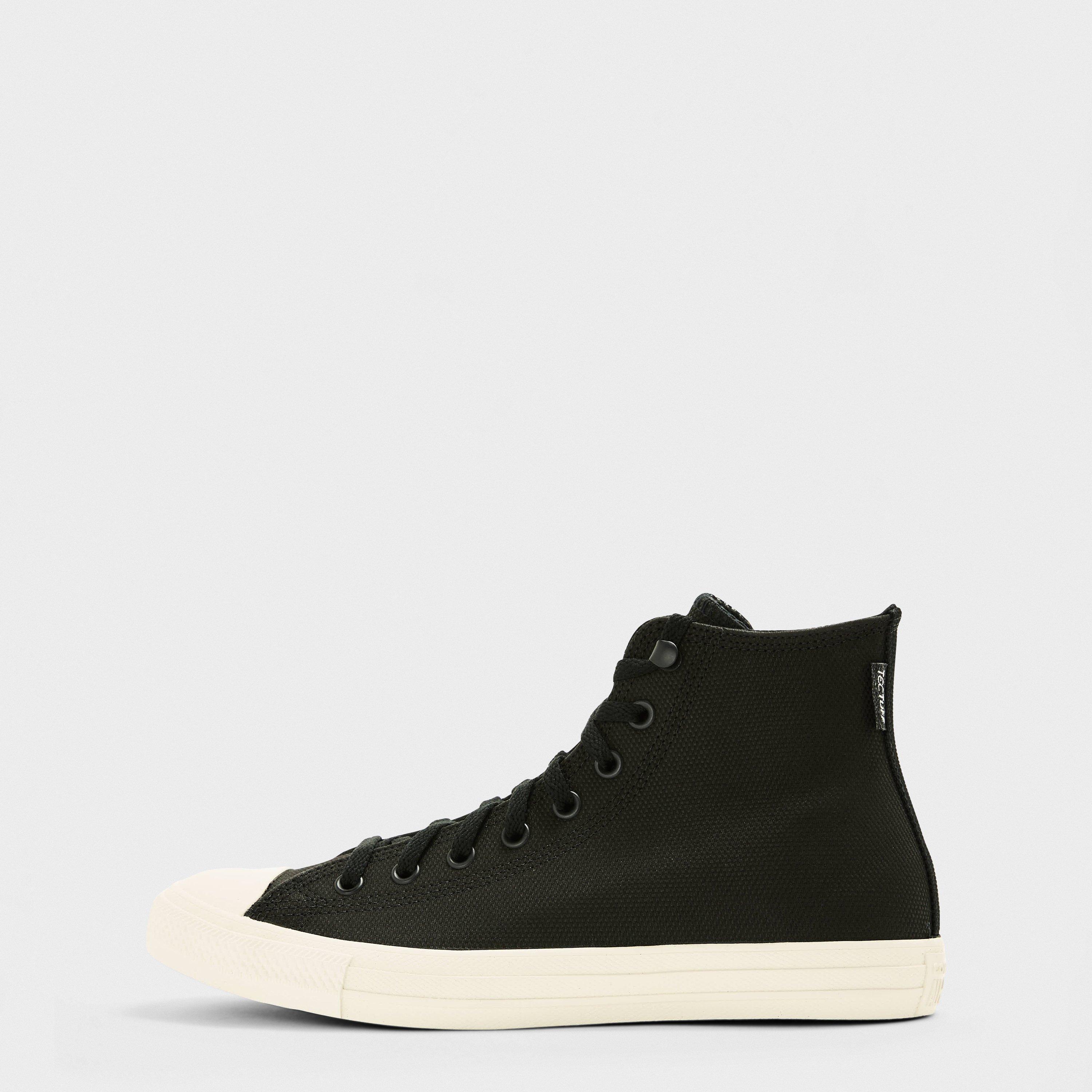 Black - Converse - Men's Chuck Hi F Canvas High-Top Trainers - 2