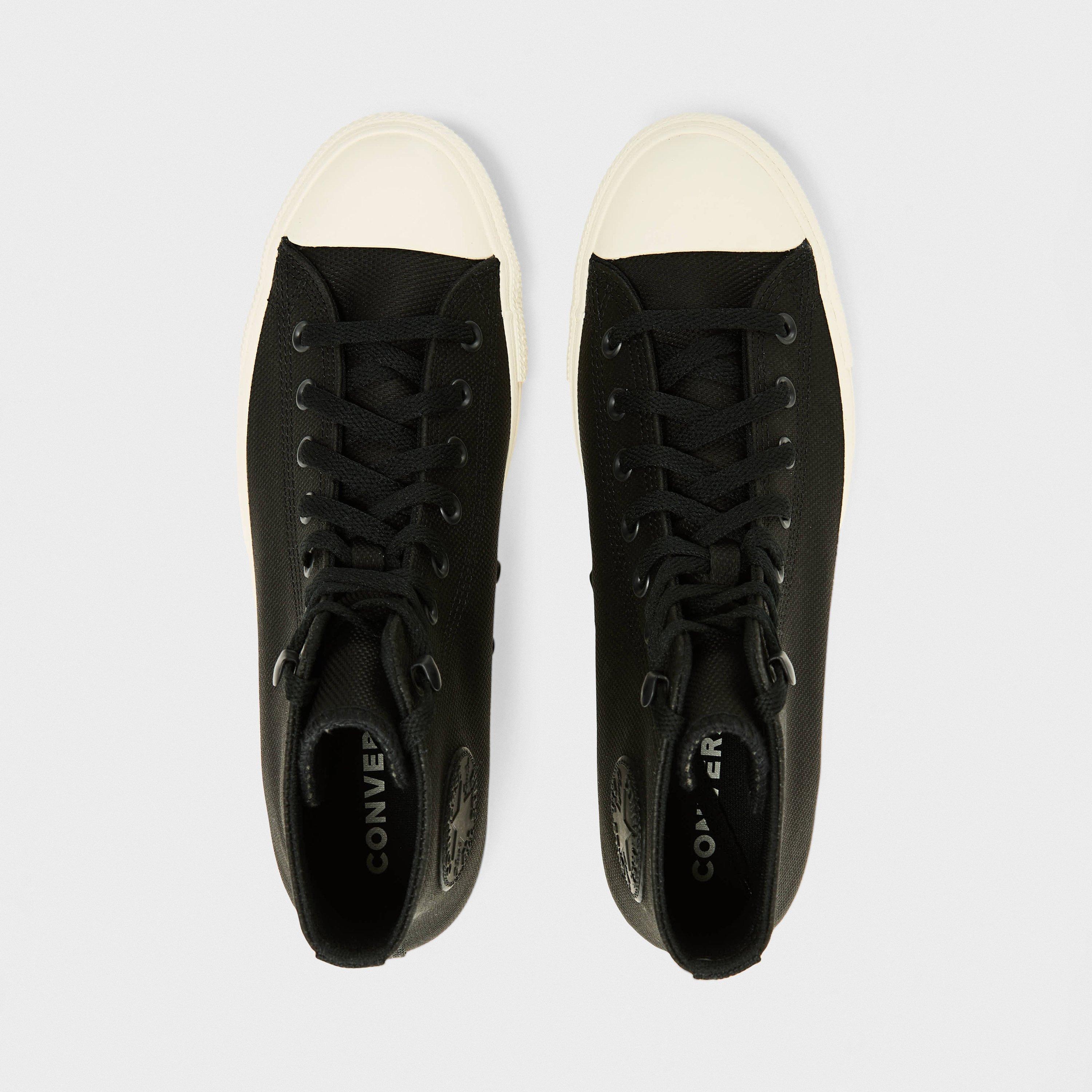Black - Converse - Men's Chuck Hi F Canvas High-Top Trainers - 4