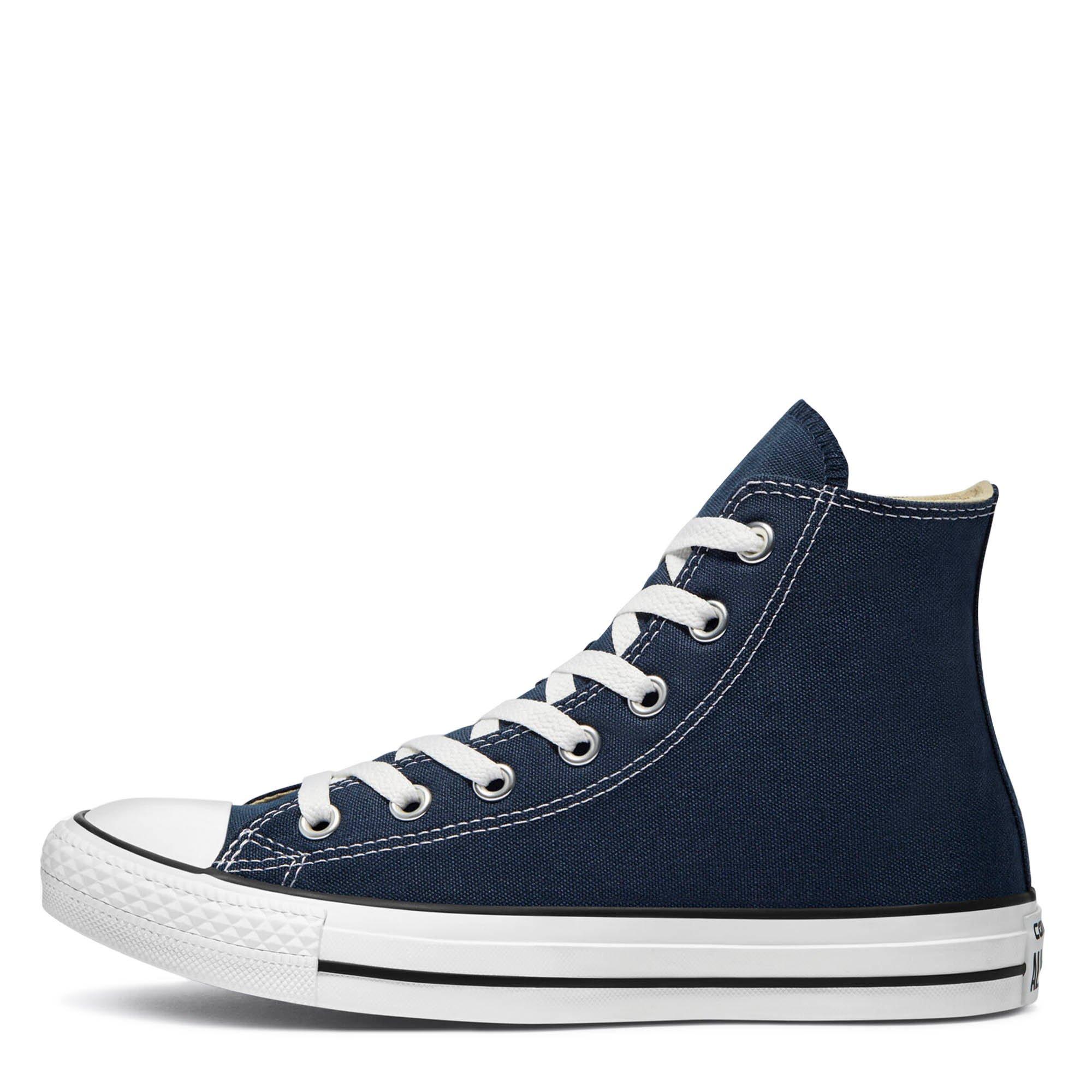 Navy - Converse - Chuck Taylor All Star Classic High Top Mens Shoes - 2