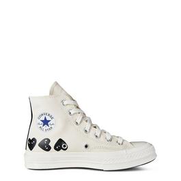 Comme des Garcons PLAY Multi Heart High Top Trainers