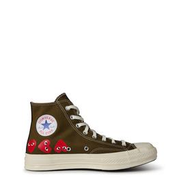 Comme des Garcons PLAY Multi Heart High Top Trainers