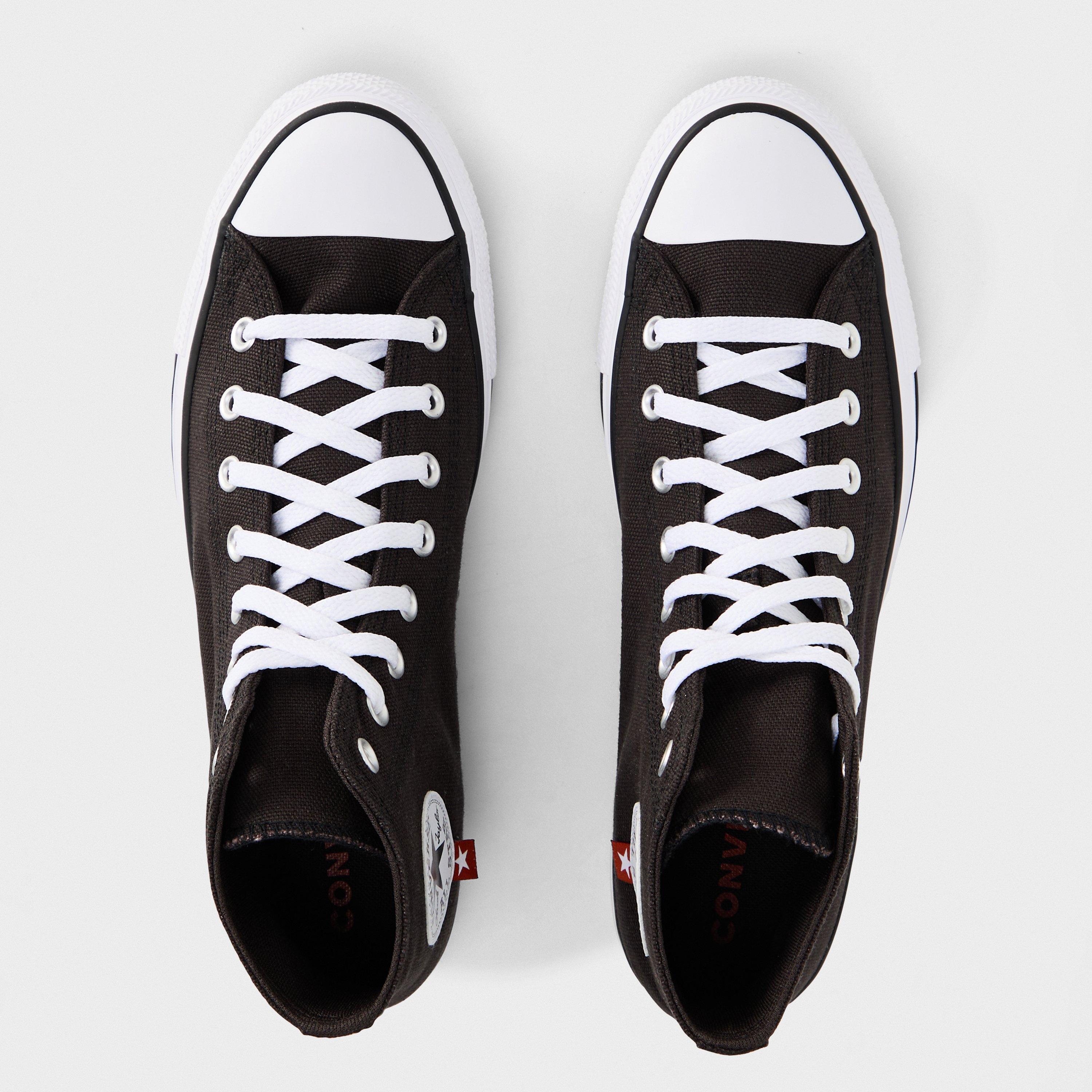 Mudguard/White - Converse - Men's AS StarTag Canvas High-Top Trainers - 5