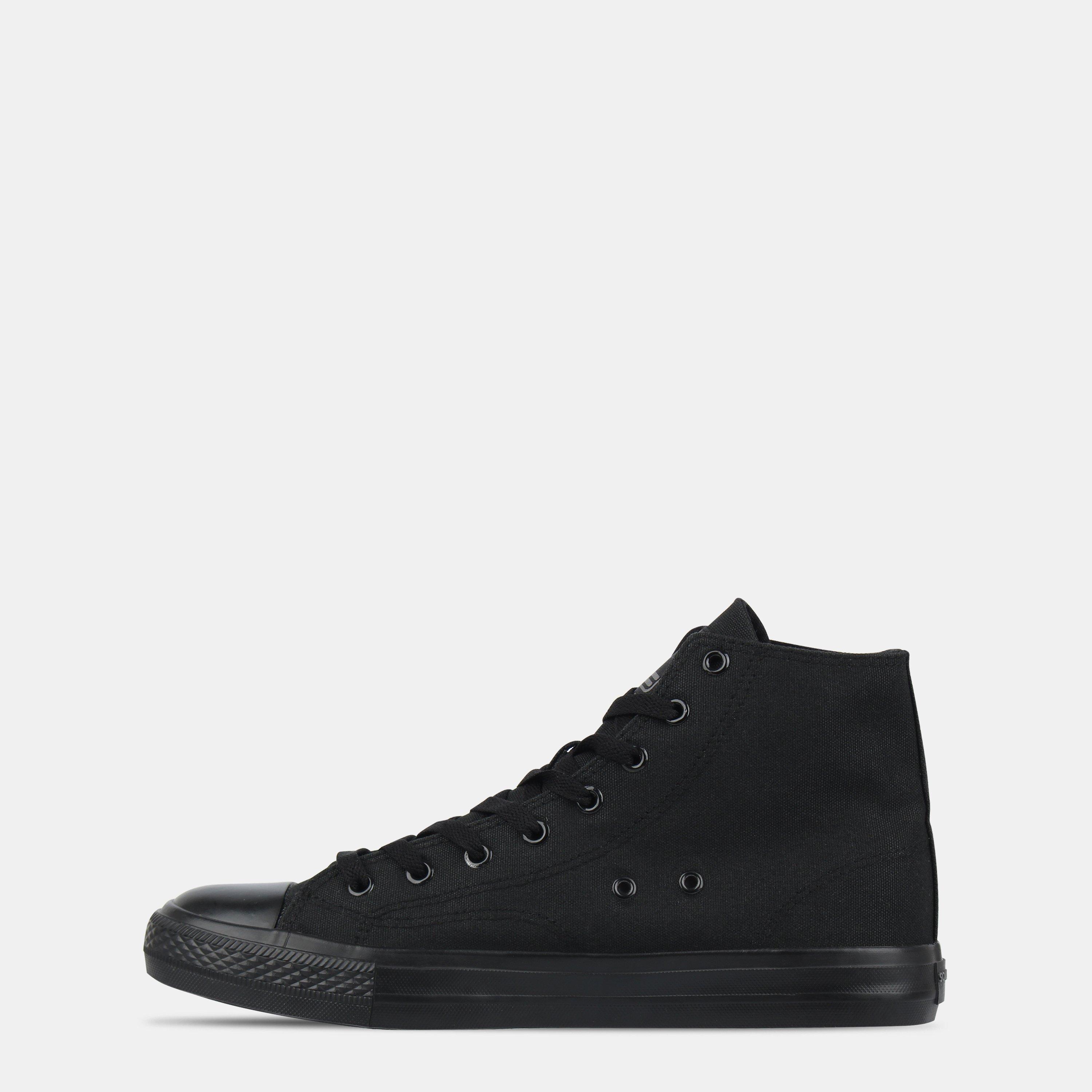 Black/Black - SoulCal - Canvas High Trainers Mens - 2
