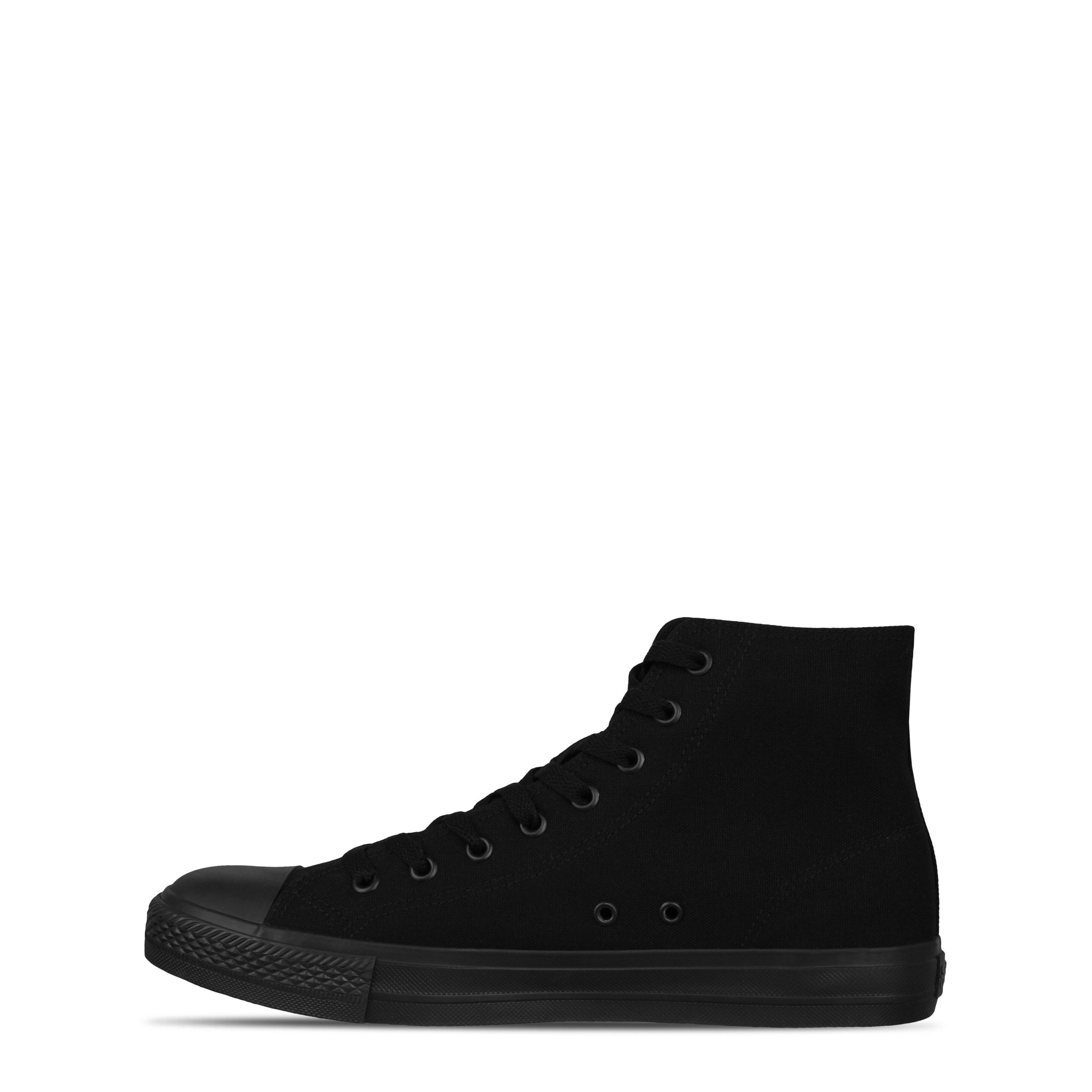 Black/Black - SoulCal - Canvas High Trainers Mens - 2