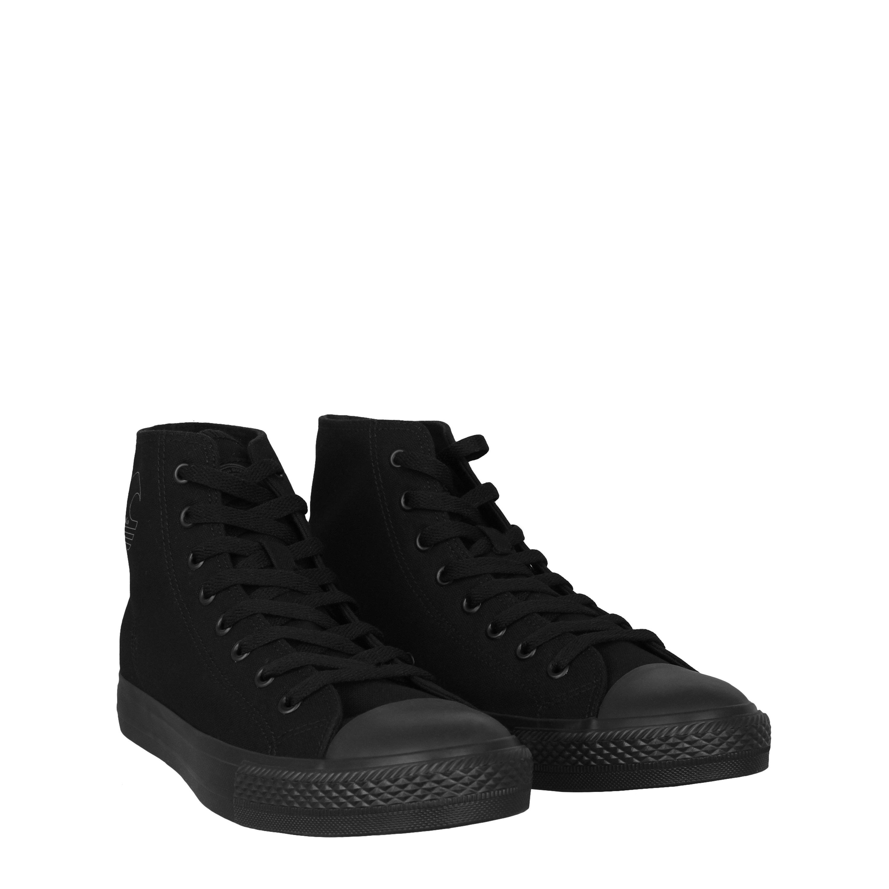 Black/Black - SoulCal - Canvas High Trainers Mens - 3