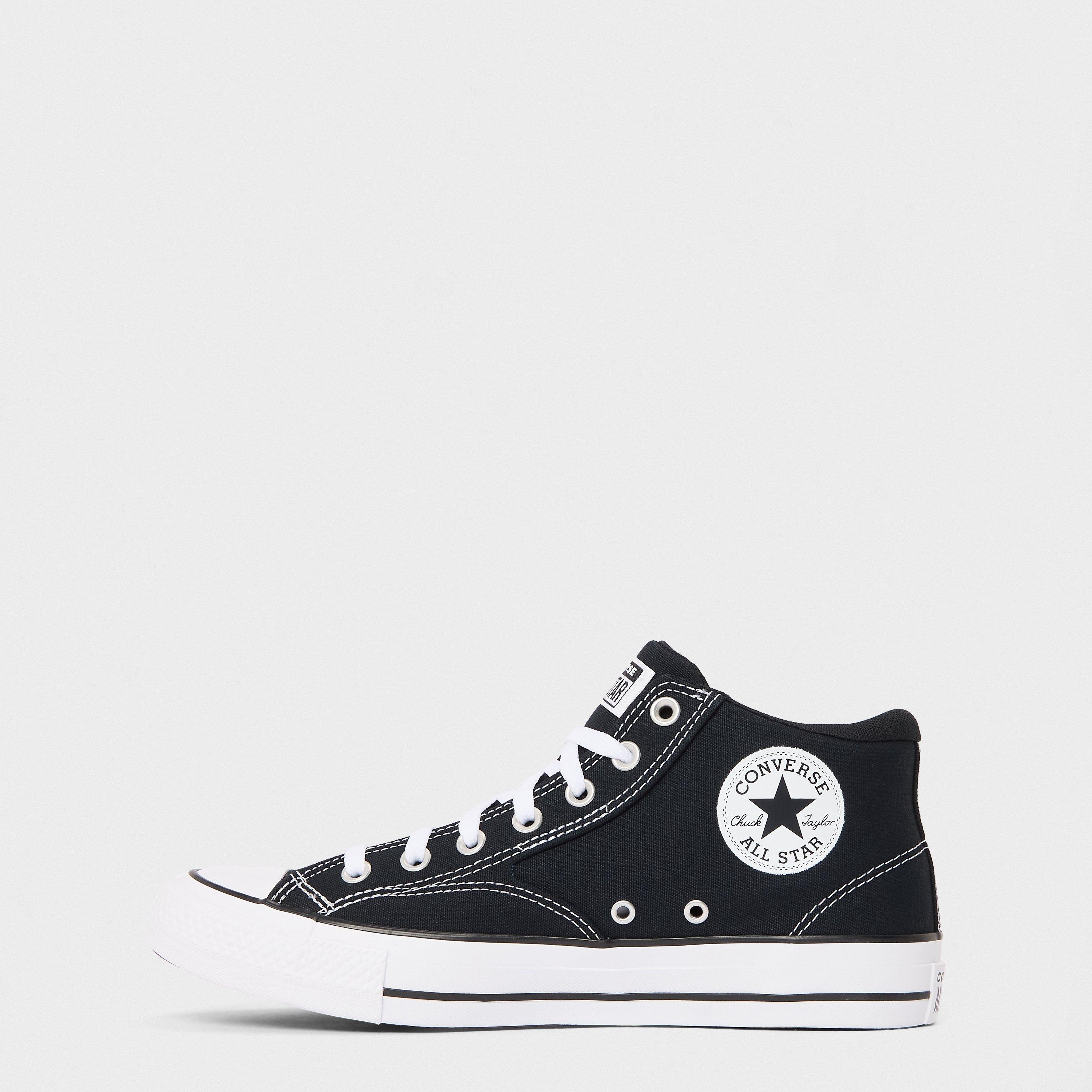 Black/White - Converse - Men's Canvas High-Top Trainers - 2