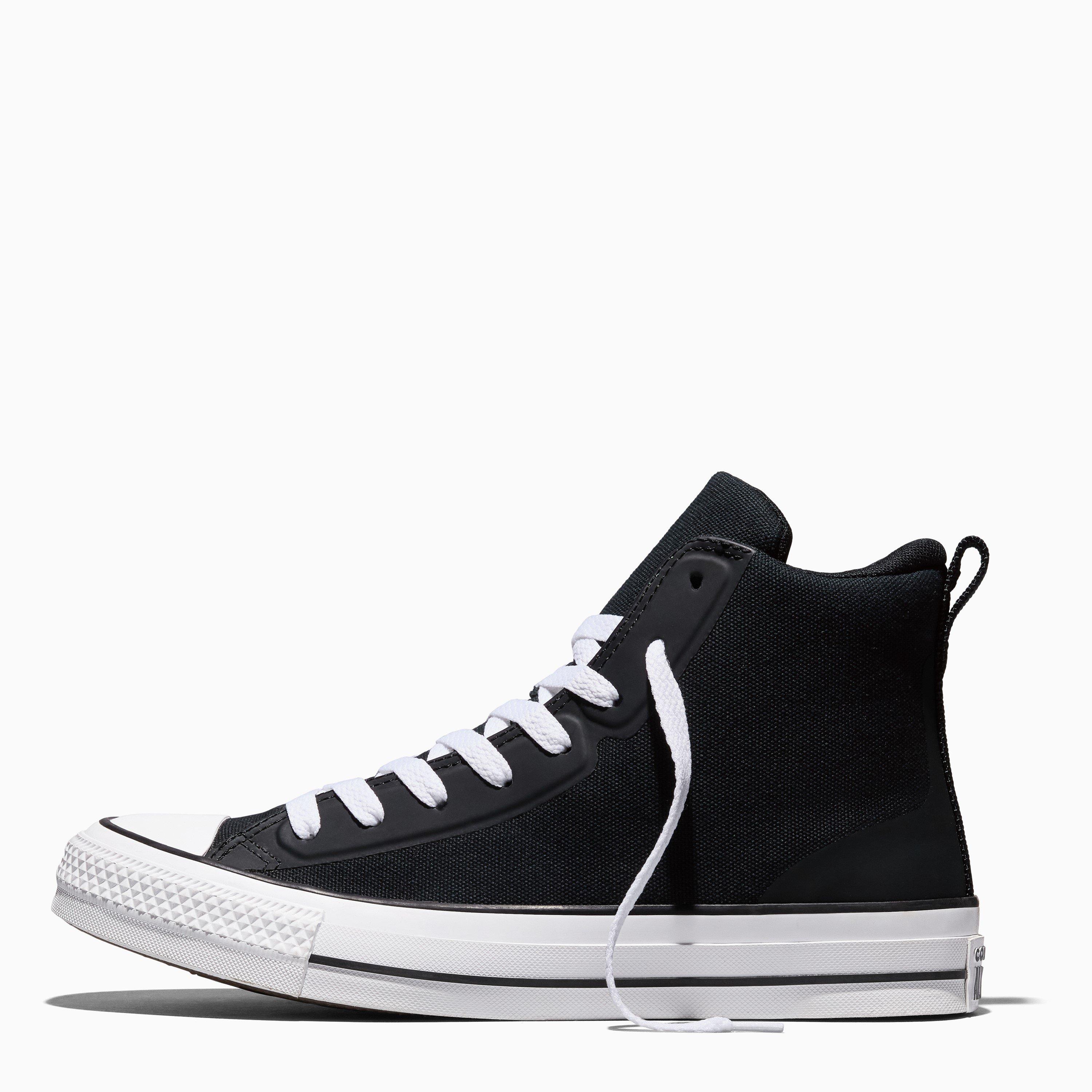 Black/White/Blk - Converse - Men's Chuck Taylor All Star Canvas High-Top Trainers - 2