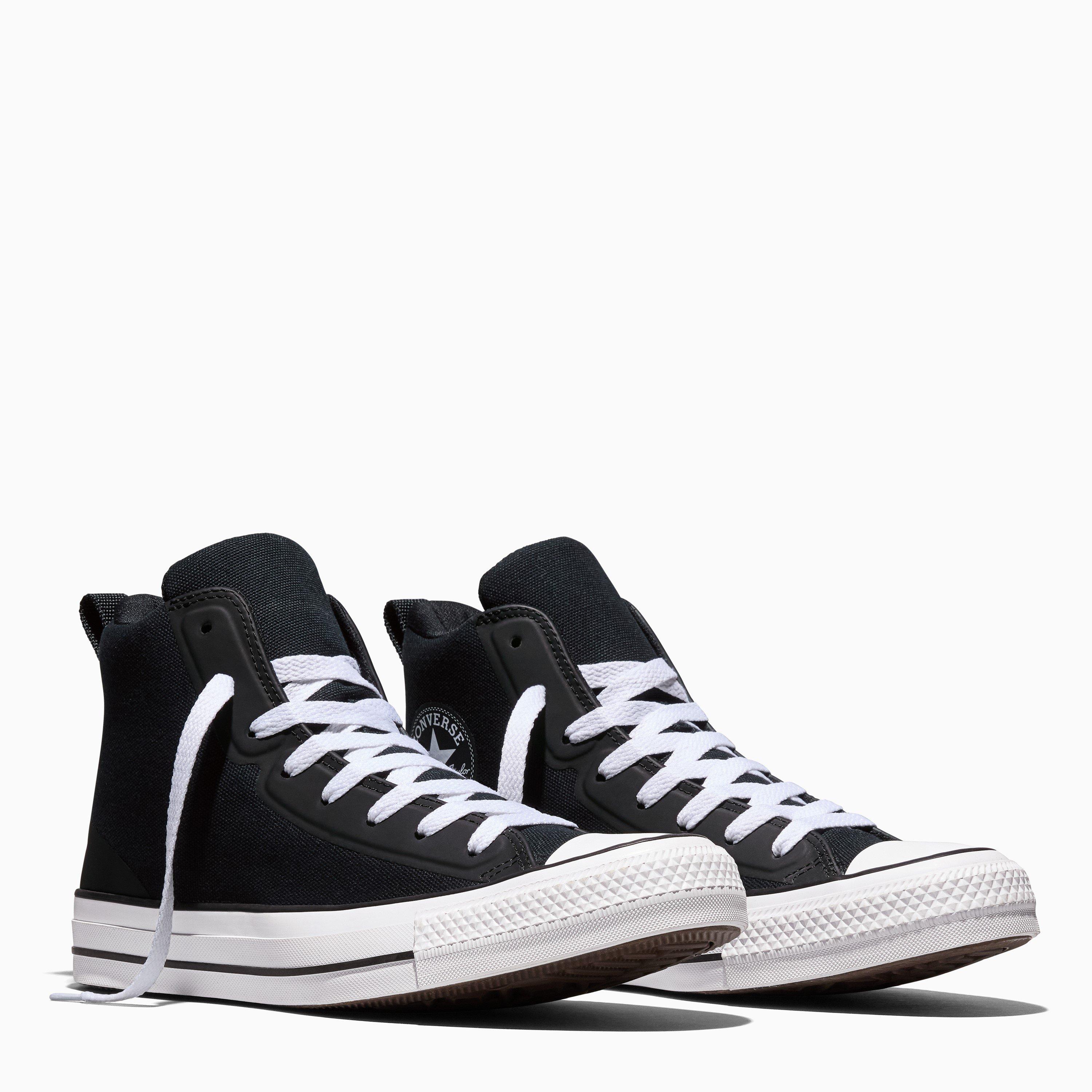 Black/White/Blk - Converse - Men's Chuck Taylor All Star Canvas High-Top Trainers - 4
