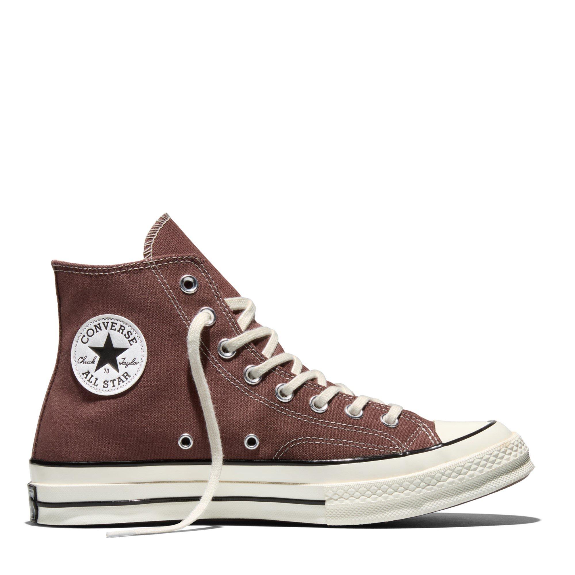 Blush/Egret/Blk - Converse - Men's Canvas High-Top Trainers - 1