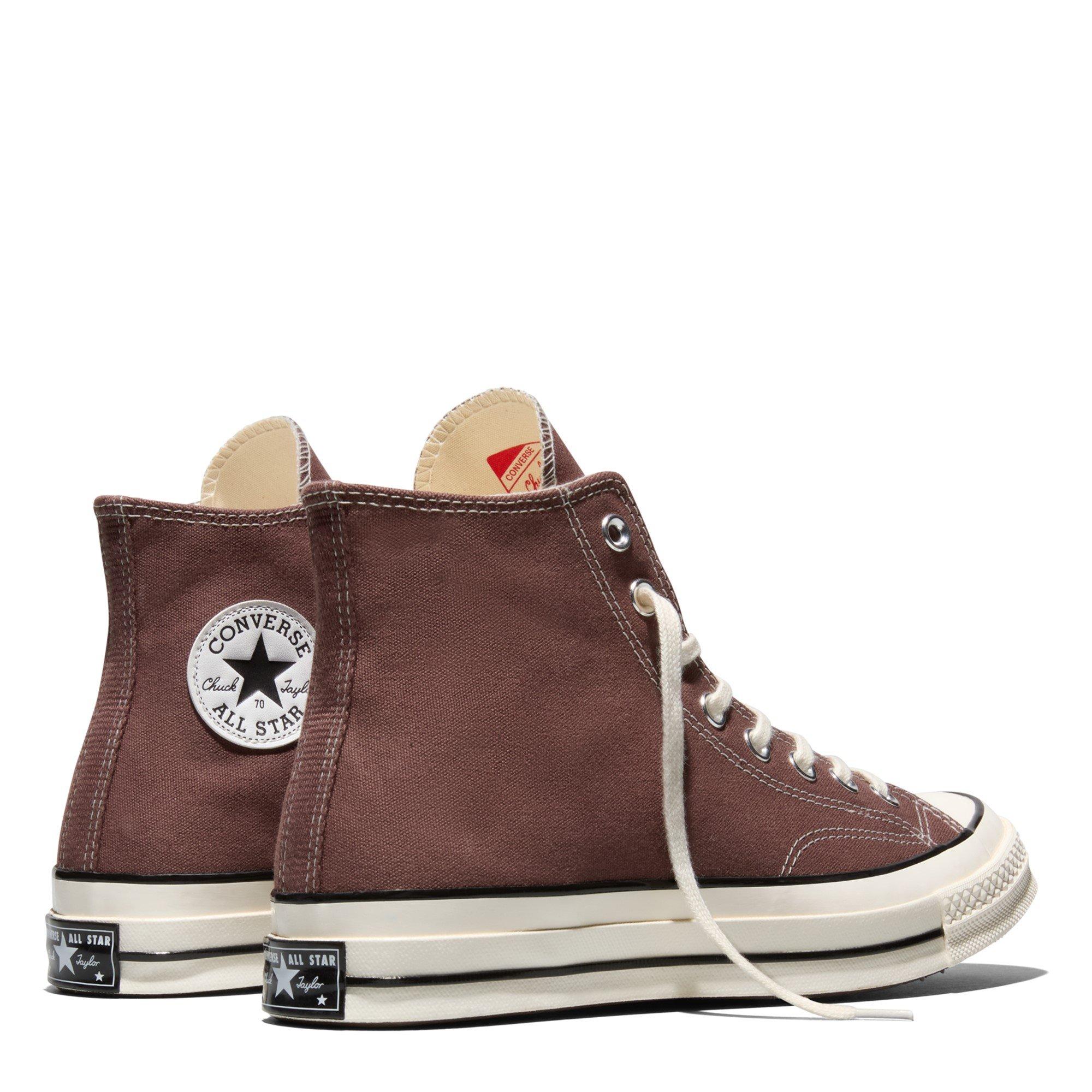 Blush/Egret/Blk - Converse - Men's Canvas High-Top Trainers - 3