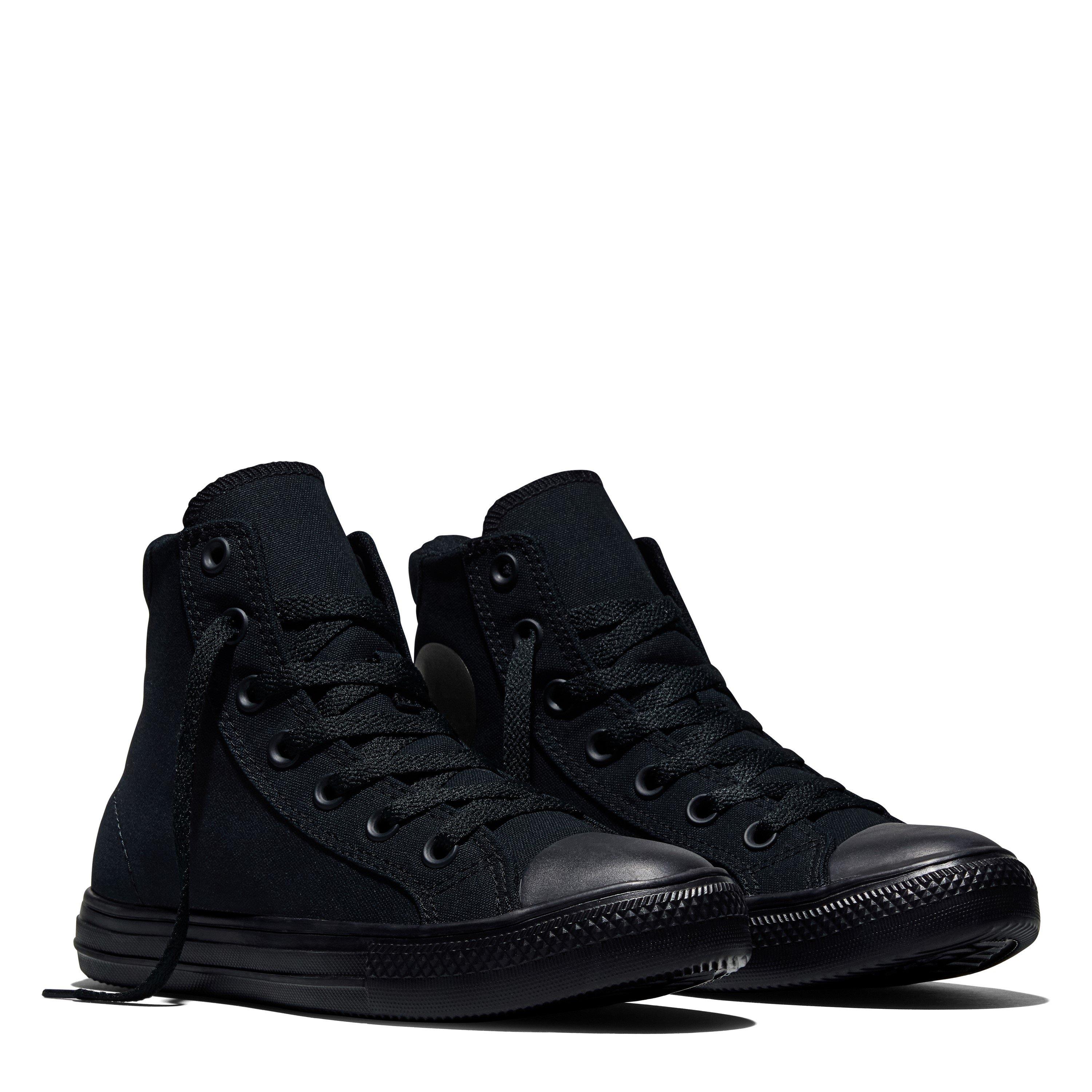 Triple Black - Converse - Men's Canvas High-Top Trainers - 5