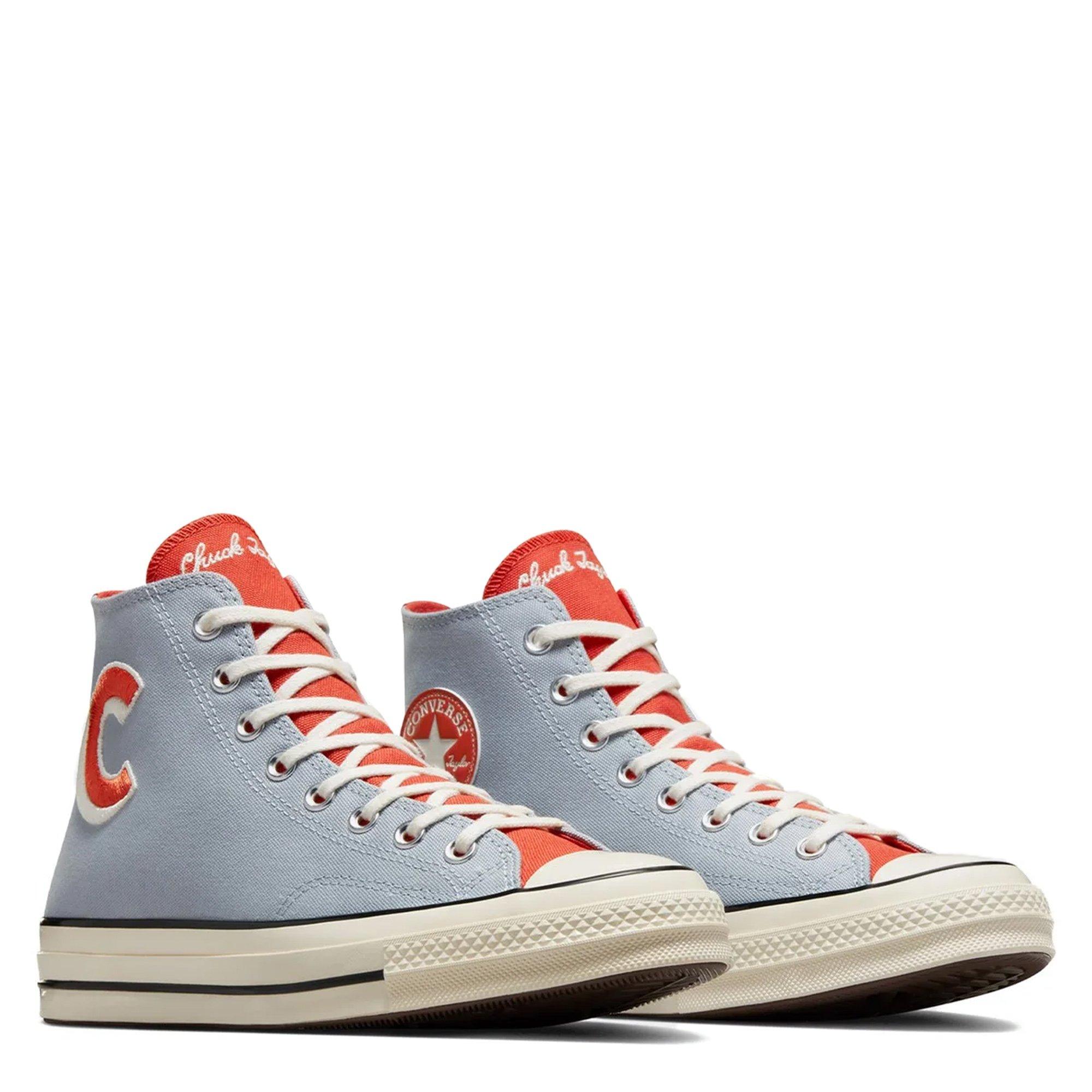 HeirSilver/Rust - Converse - Chuck 70 High Top Sneakers - 6