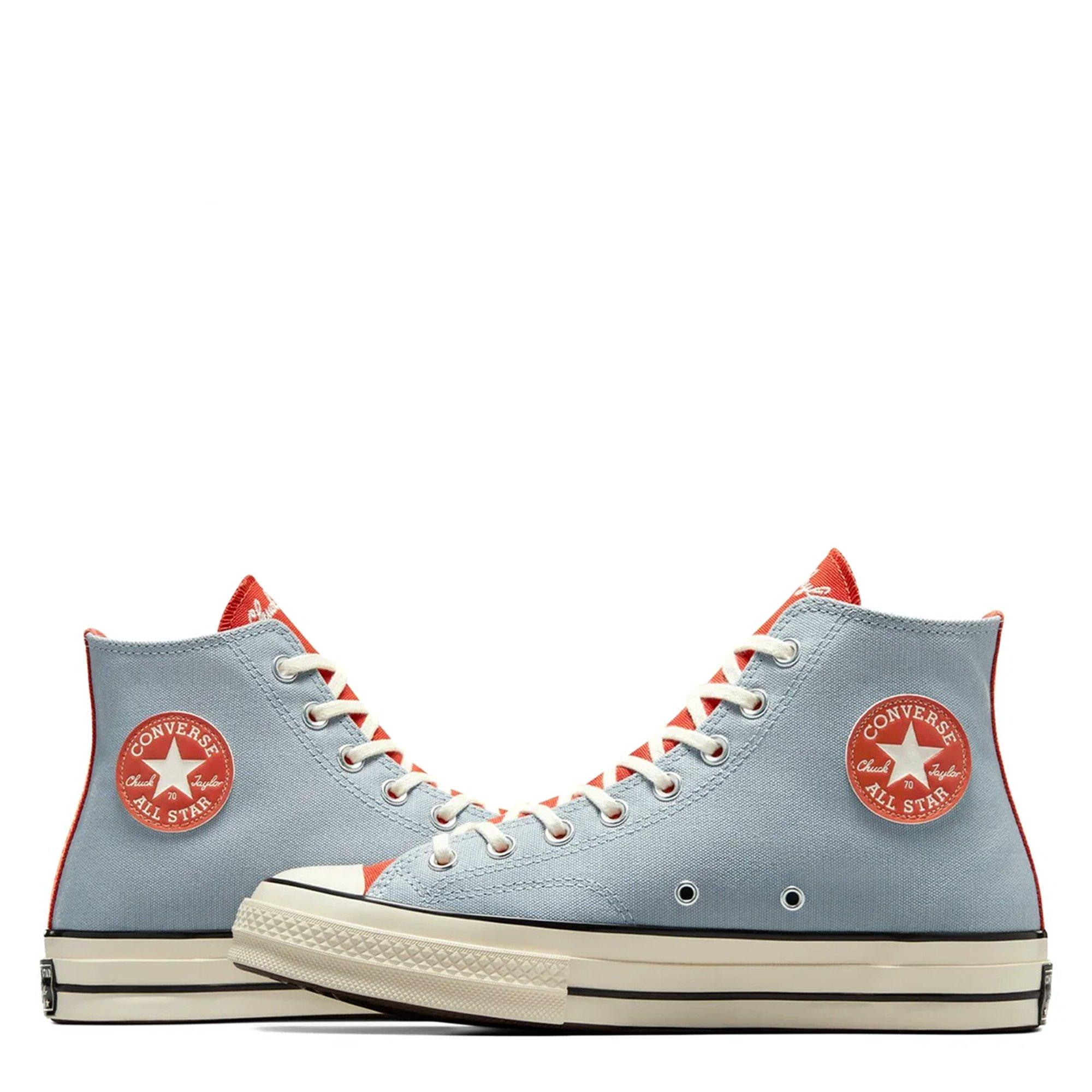 HeirSilver/Rust - Converse - Chuck 70 High Top Sneakers - 7