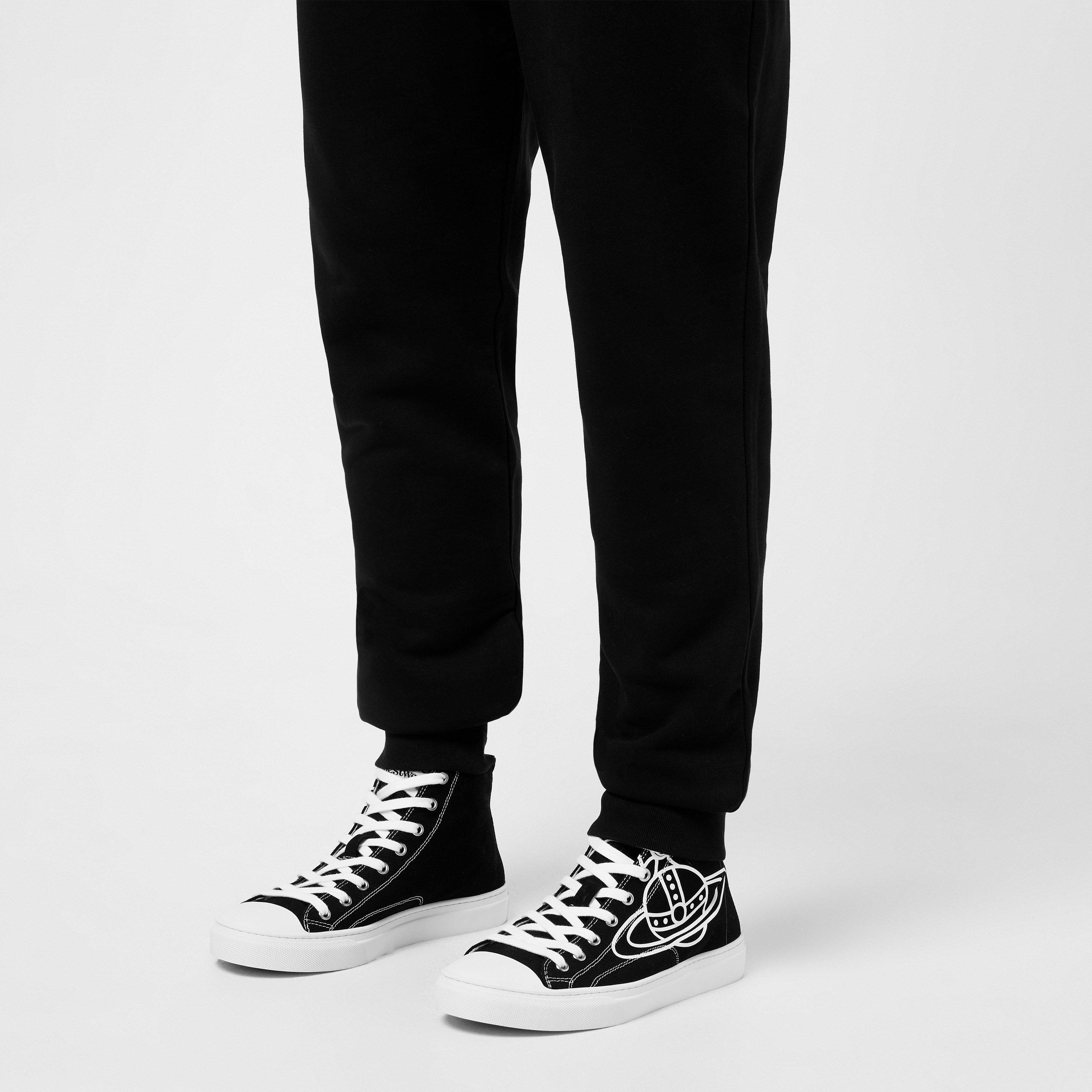 Black/White - Vivienne Westwood - Plimsoll Sneakers - 2