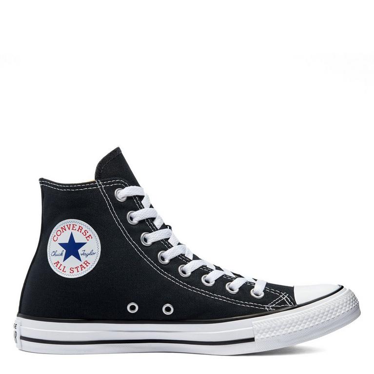 Black - Converse - Chuck Taylor All Star Classic High top Mens Shoes - 1