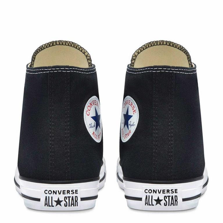 Black - Converse - Chuck Taylor All Star Classic High top Mens Shoes - 5