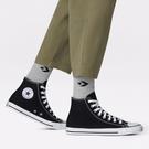 Black - Converse - Chuck Taylor All Star Classic High top Mens Shoes - 6