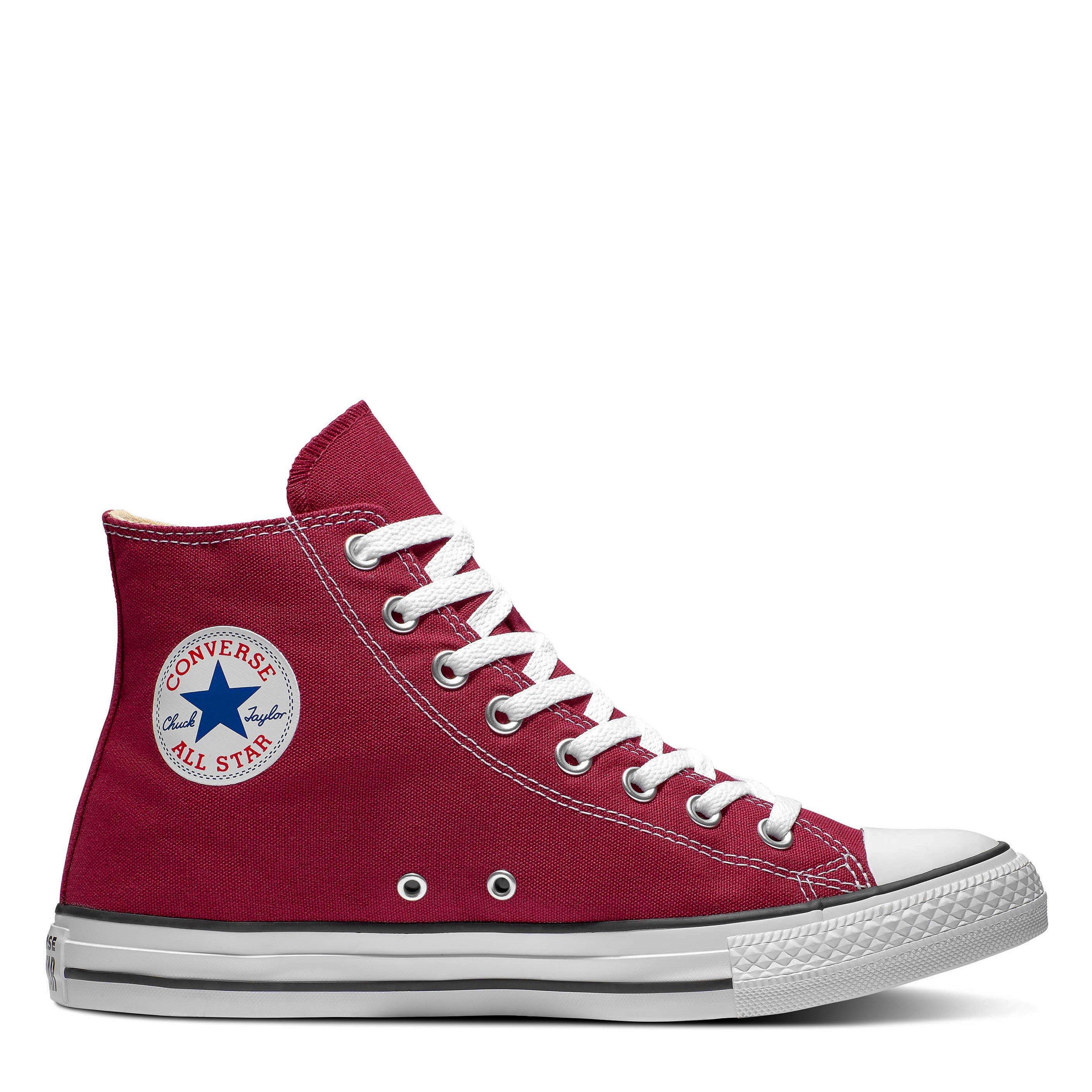 Converse Men's Maroon 607 Chuck Taylor All Star Classic Trainers - 7 (40)