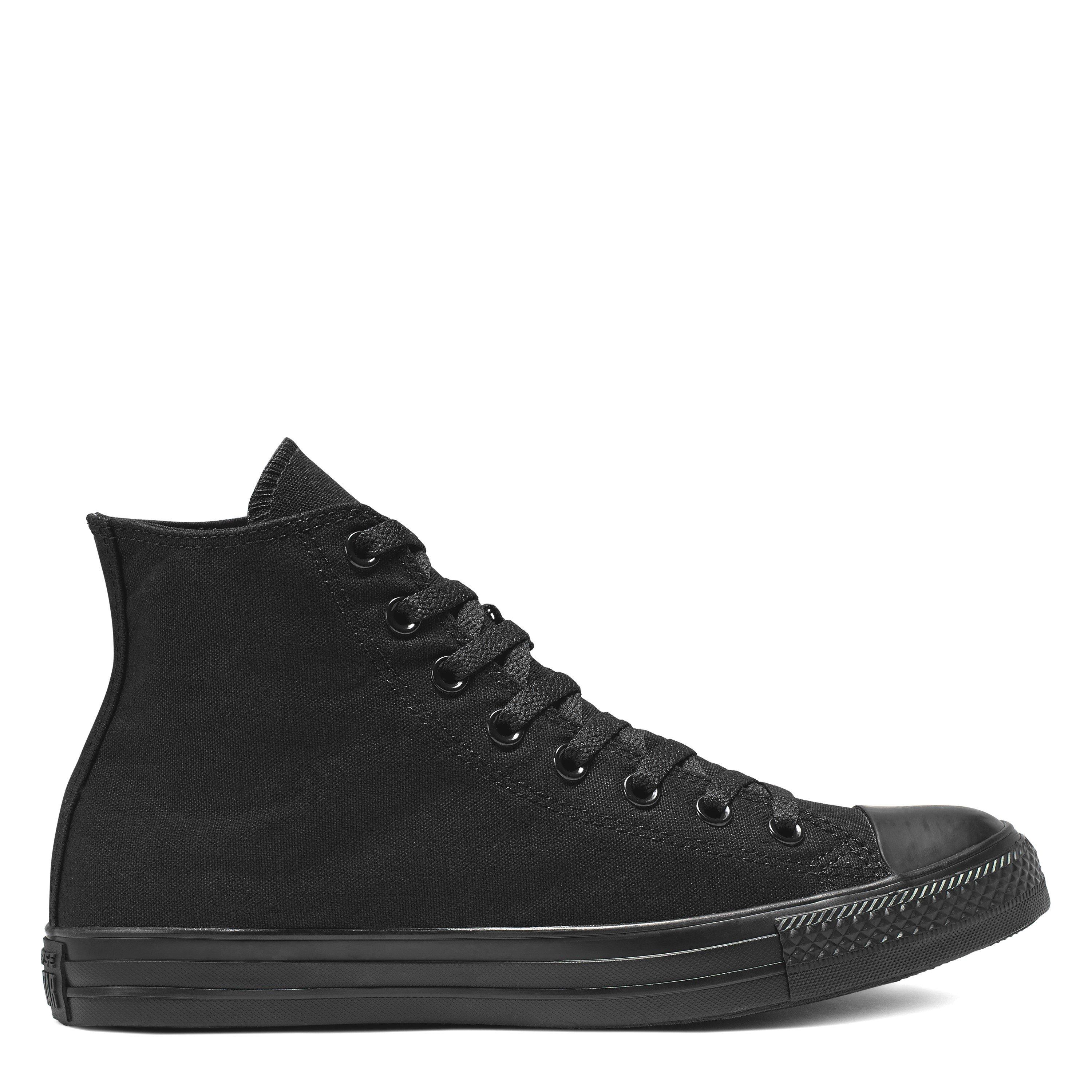 Black 001 - Converse - AS Mono Canvas High Tops Mens - 4