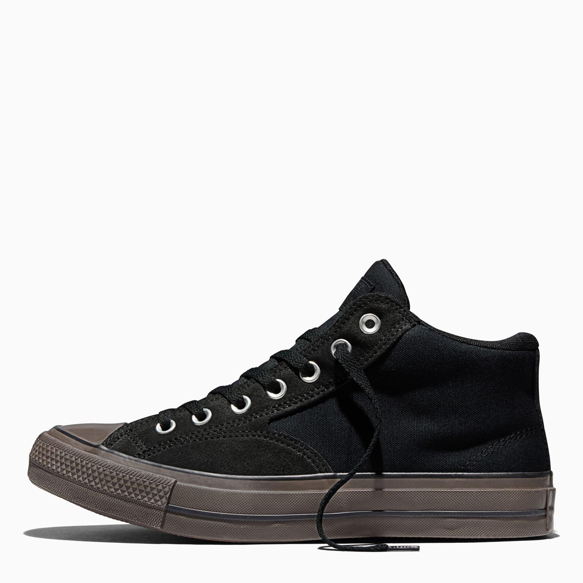 Converse Men's Canvas High-Top Trainers - Black/Brown - 11 (46.5)