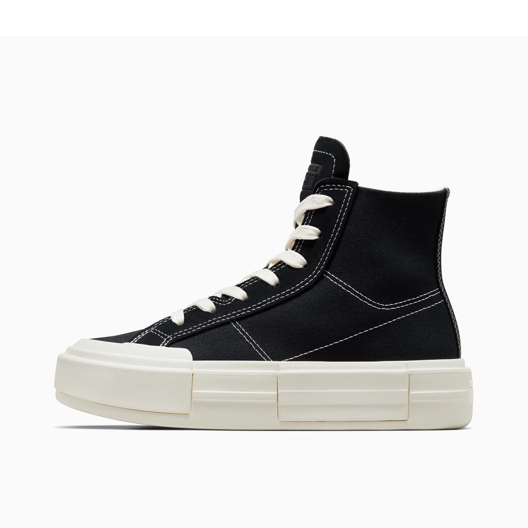 001-Black/Egr - Converse - Unisex Chuck Taylor All Star Cru Canvas High-Top Trainers - 2